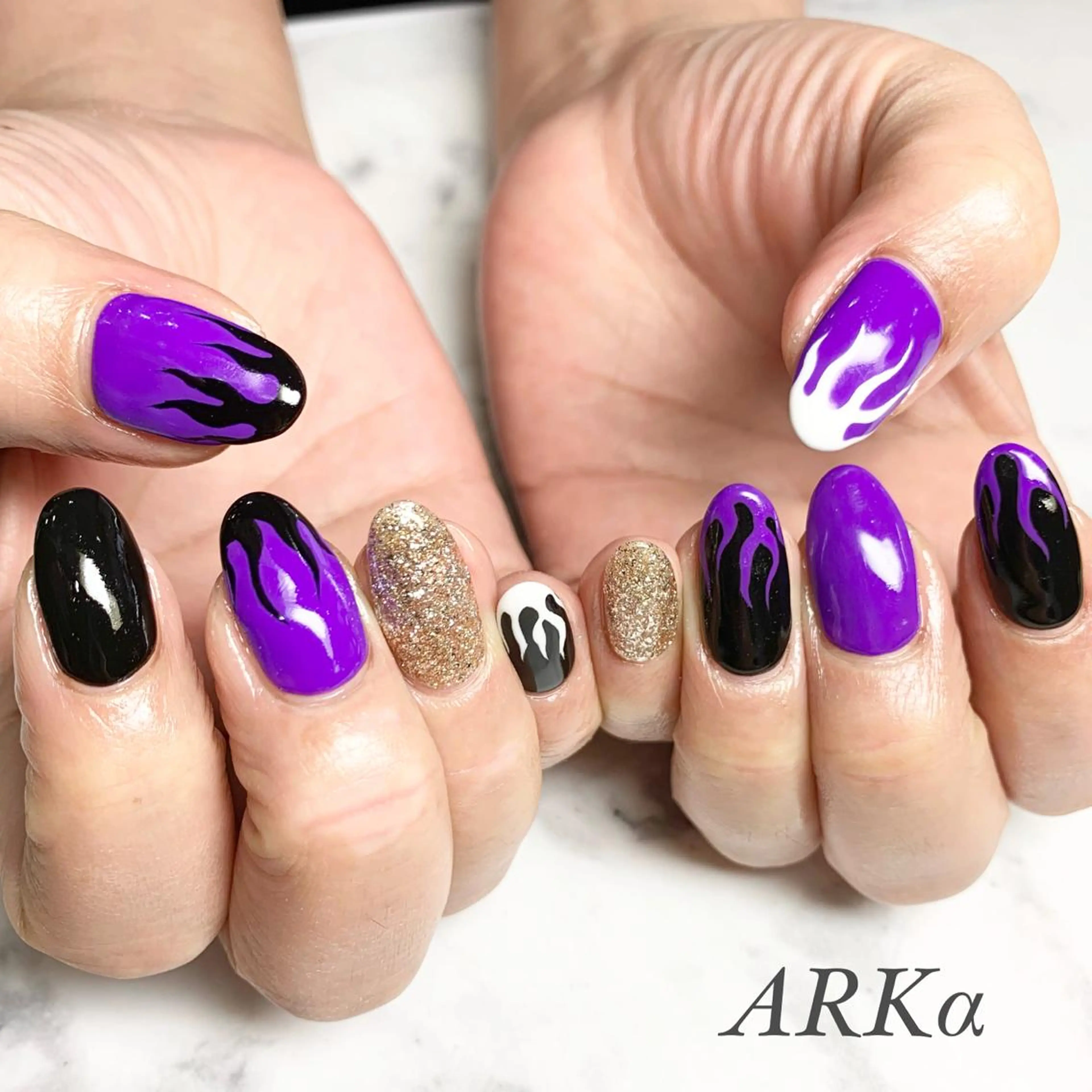 ネイル ハンドネイル Nailsalon ARKαのネイルデザイン