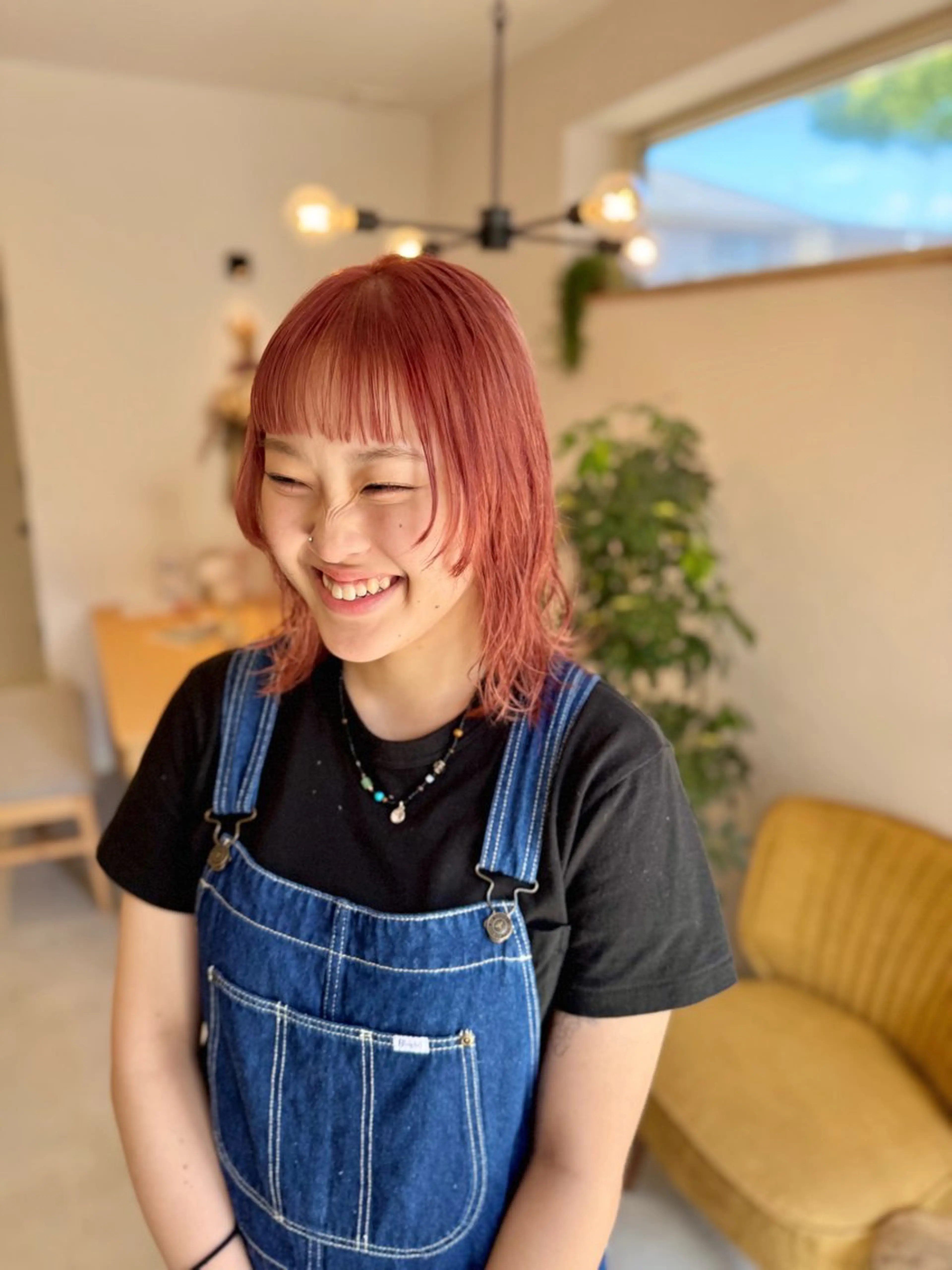 ケアブリーチ＋カラー＋ドライの写真