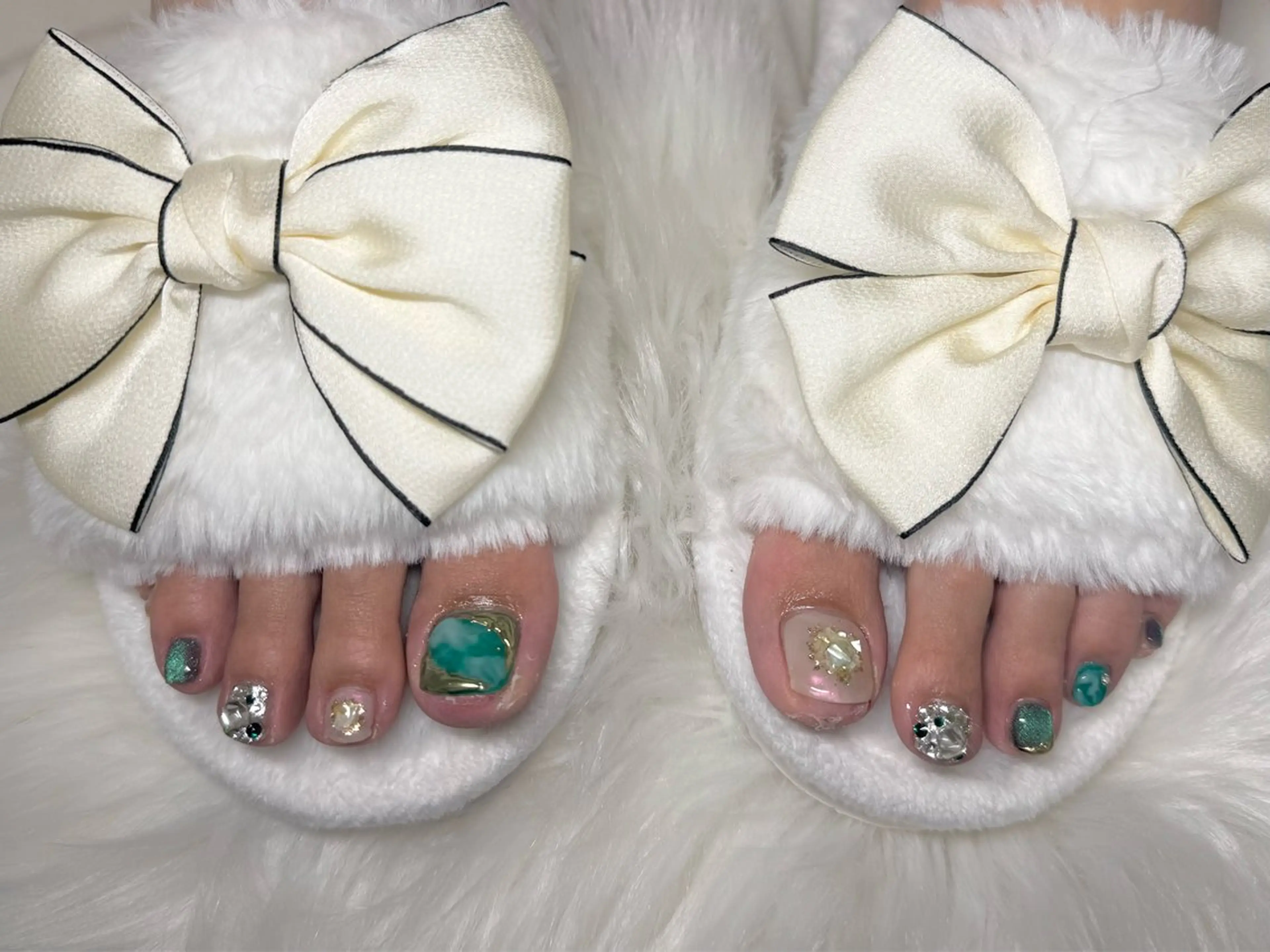 ネイル アートネイル フットネイル 持ち込み Babel 心斎橋店所属・babel 心斎橋店 山本のネイルデザイン