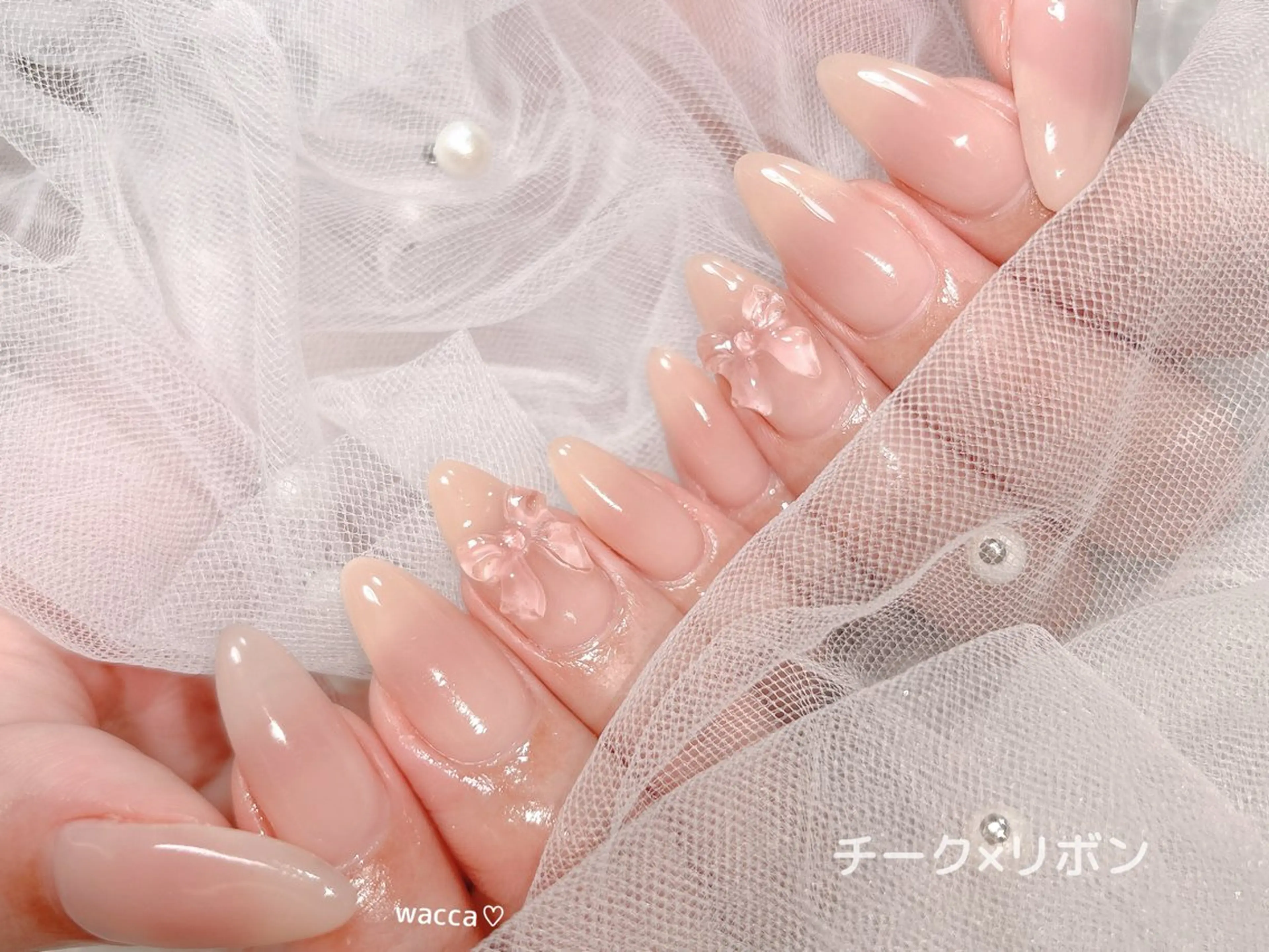 ネイル wacca♡nail所属・wacca♡nail Akariのネイルデザイン