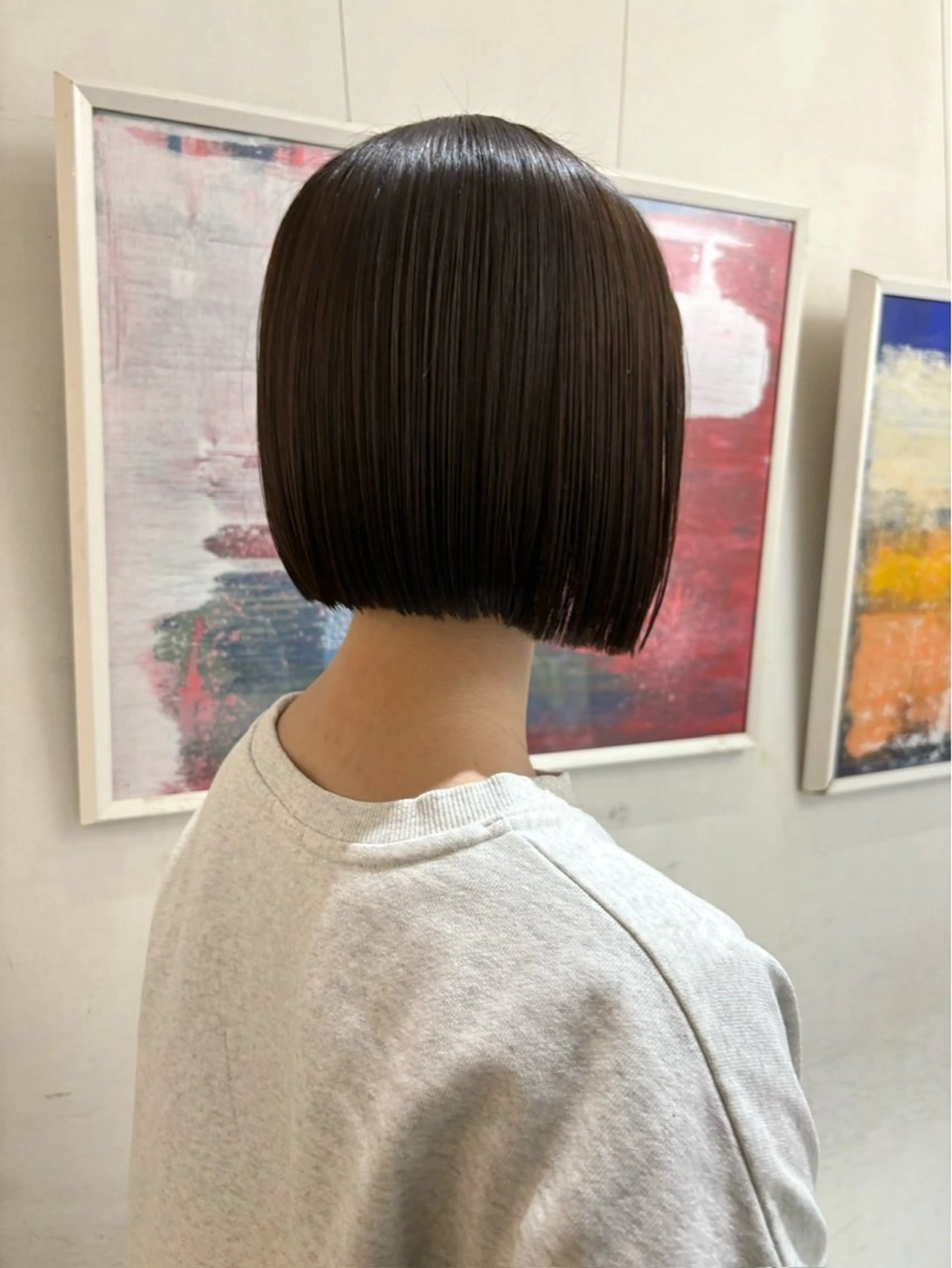 ミディアム カラー 林 蓮二朗のヘアスタイル