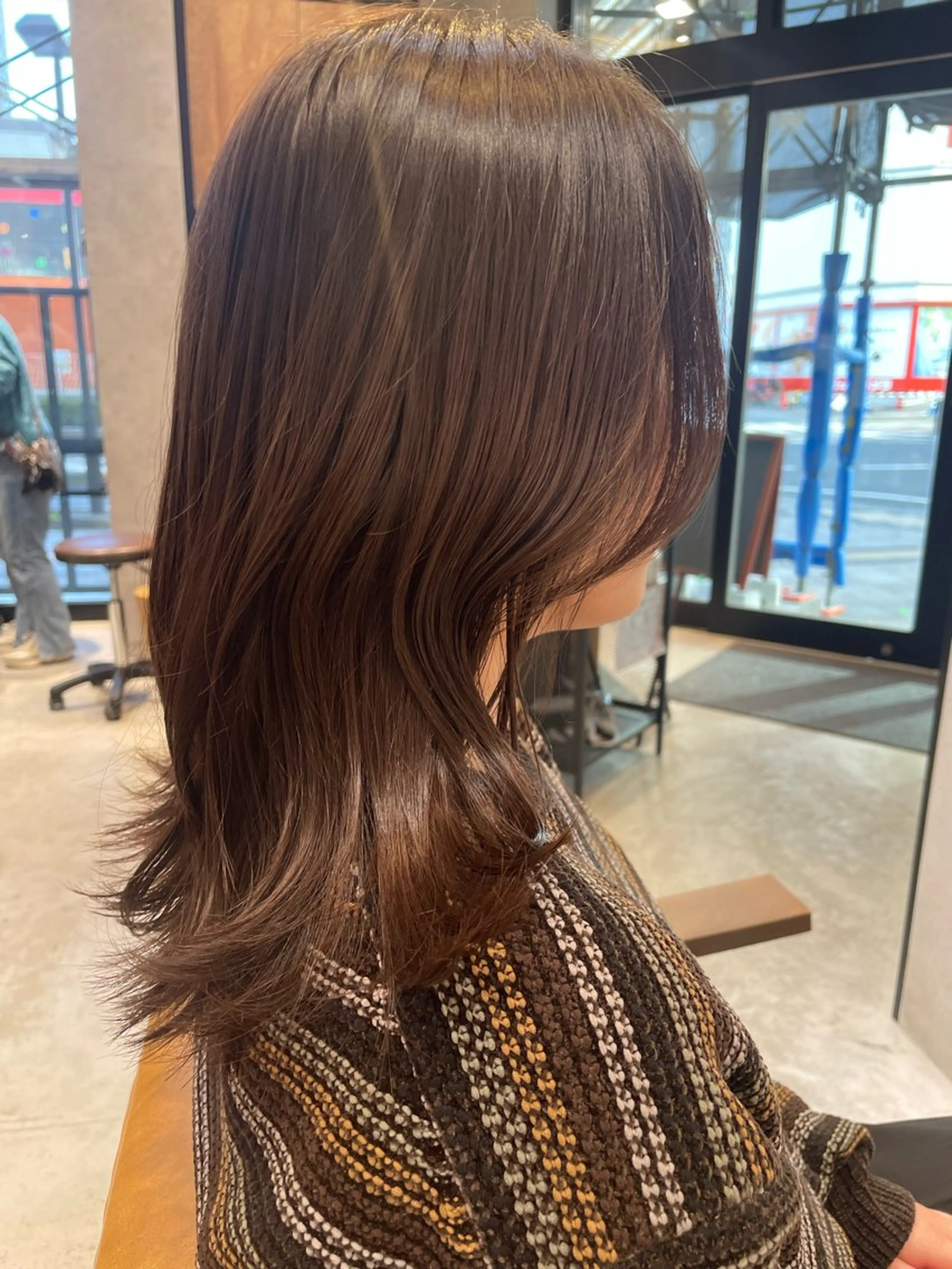 セミロング channel 大澤俊文のヘアスタイル