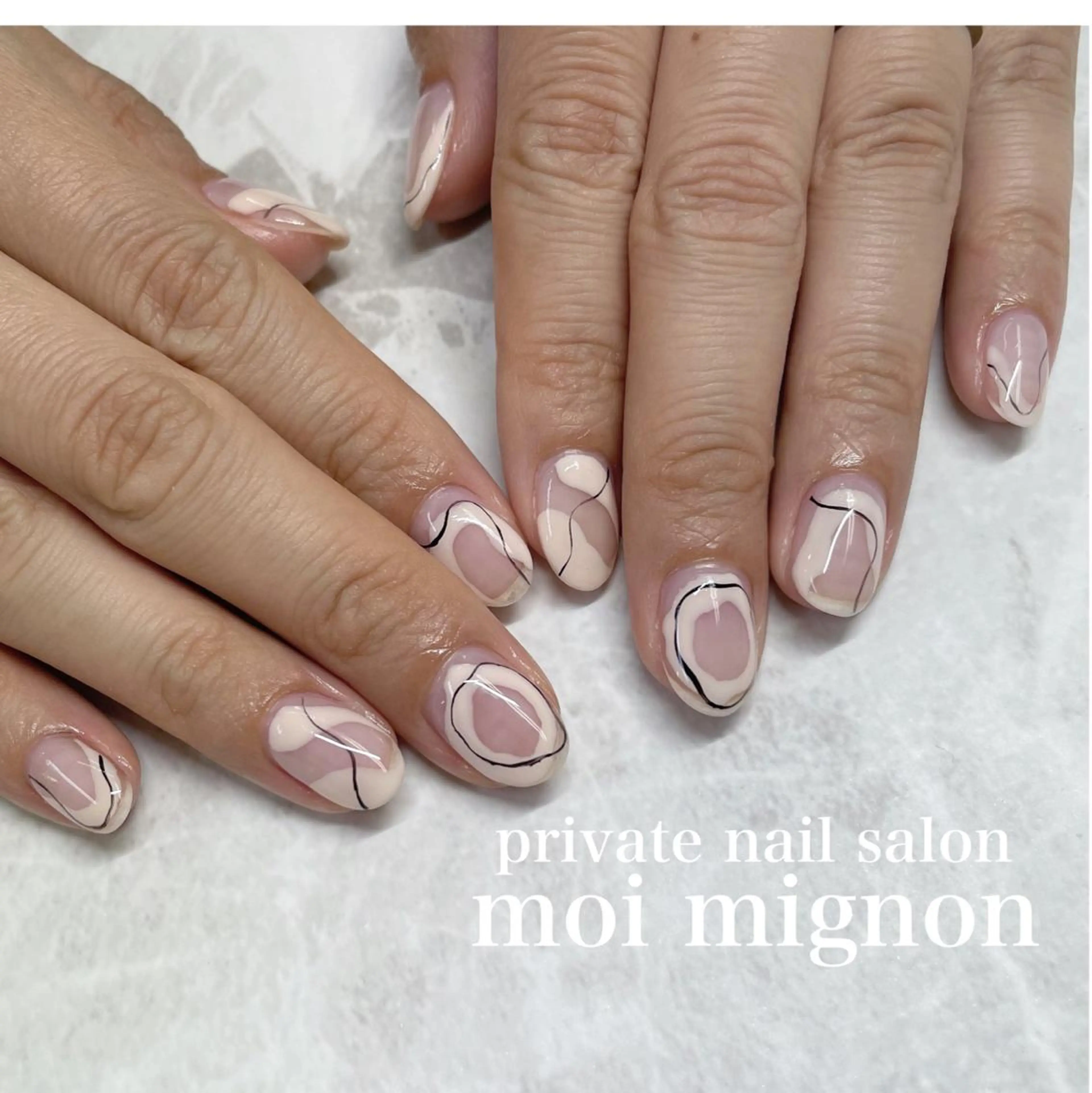 ネイル ニュアンスネイル ハンドネイル nailist Aki♡のネイルデザイン