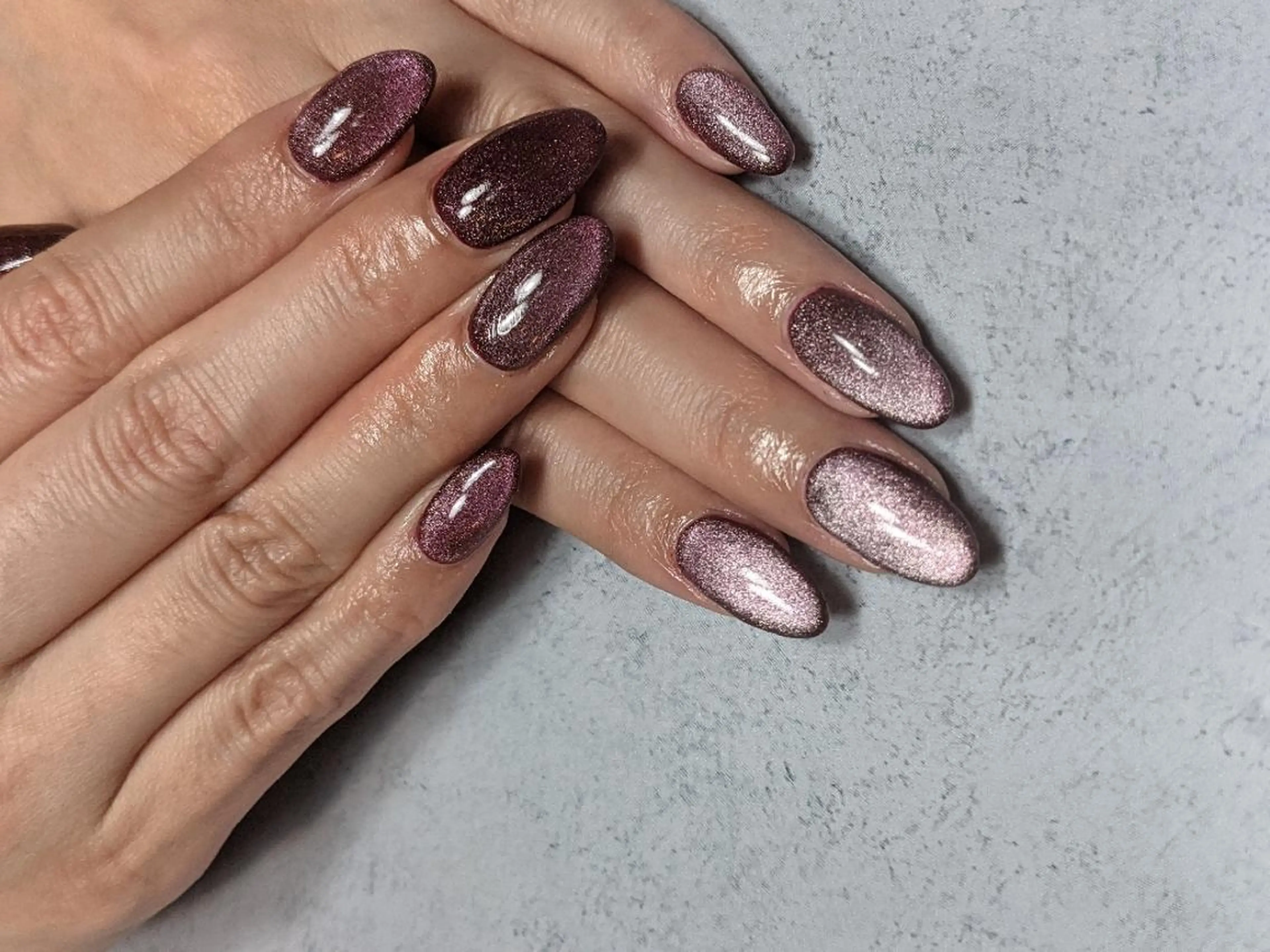 ネイル マグネットネイル ハンドネイル Nail SIRANGANAのネイルデザイン