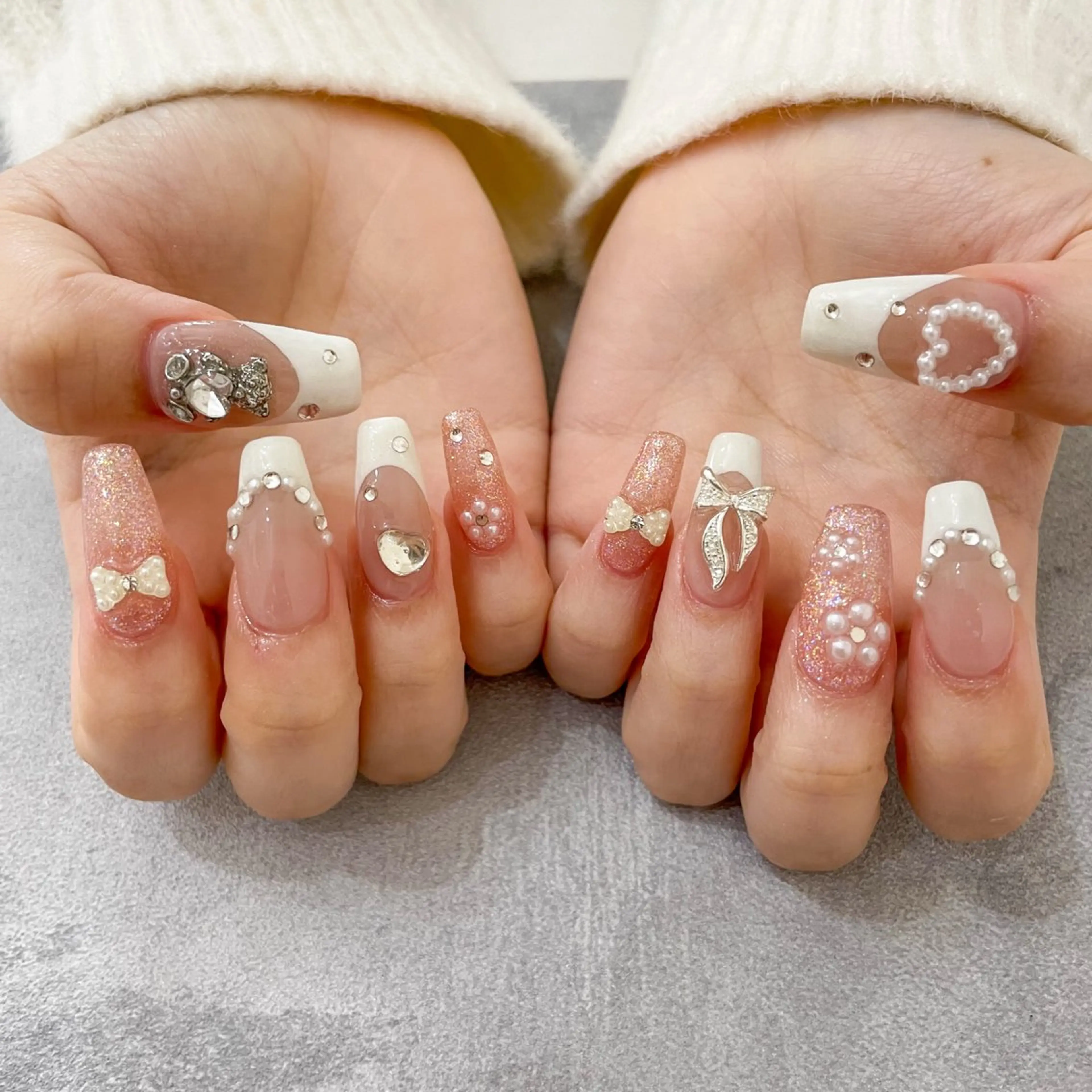 【オフ無料】【パーツつけ放題】持ち込みデザインの写真