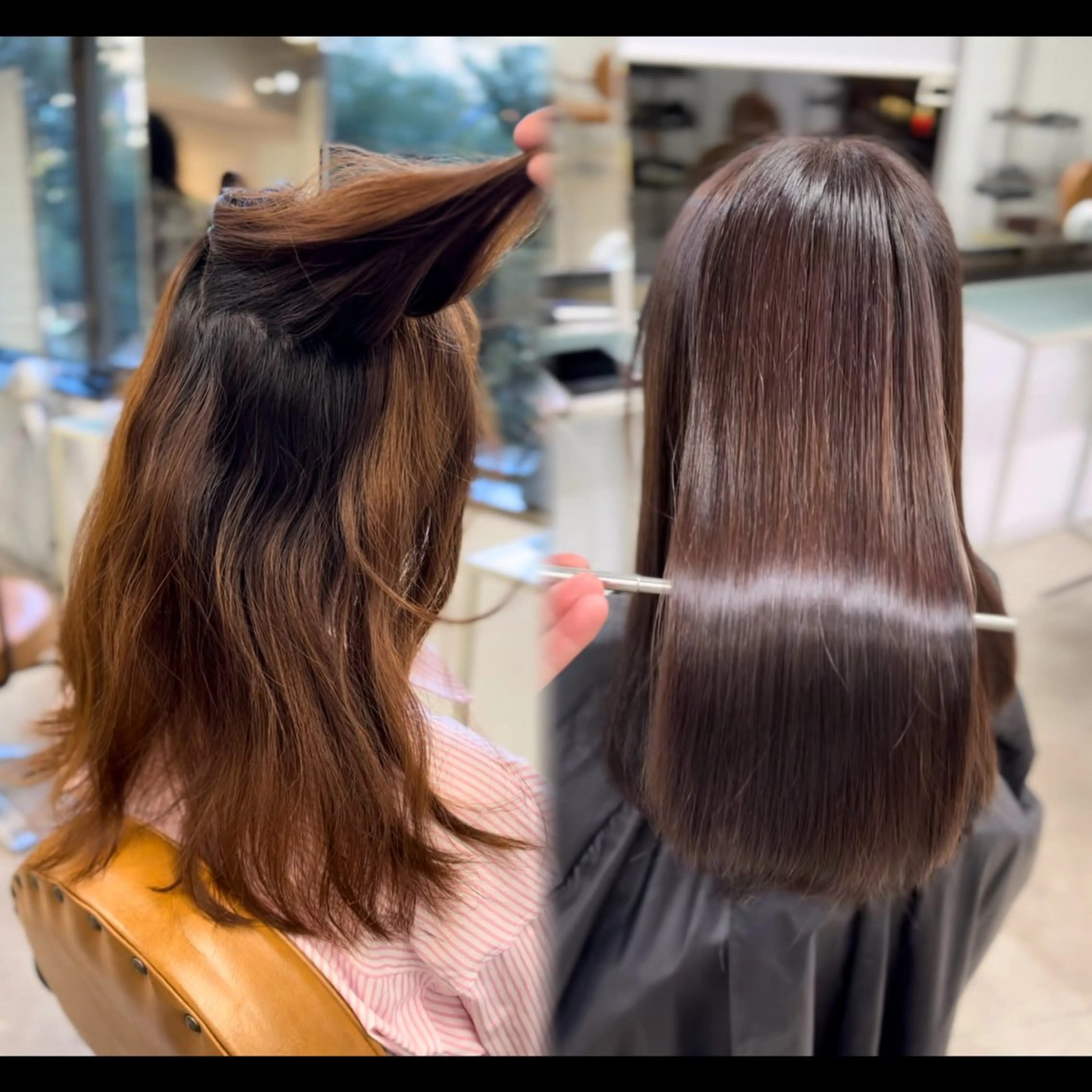 地毛風ストレート (縮毛矯正)🩵🫧の写真