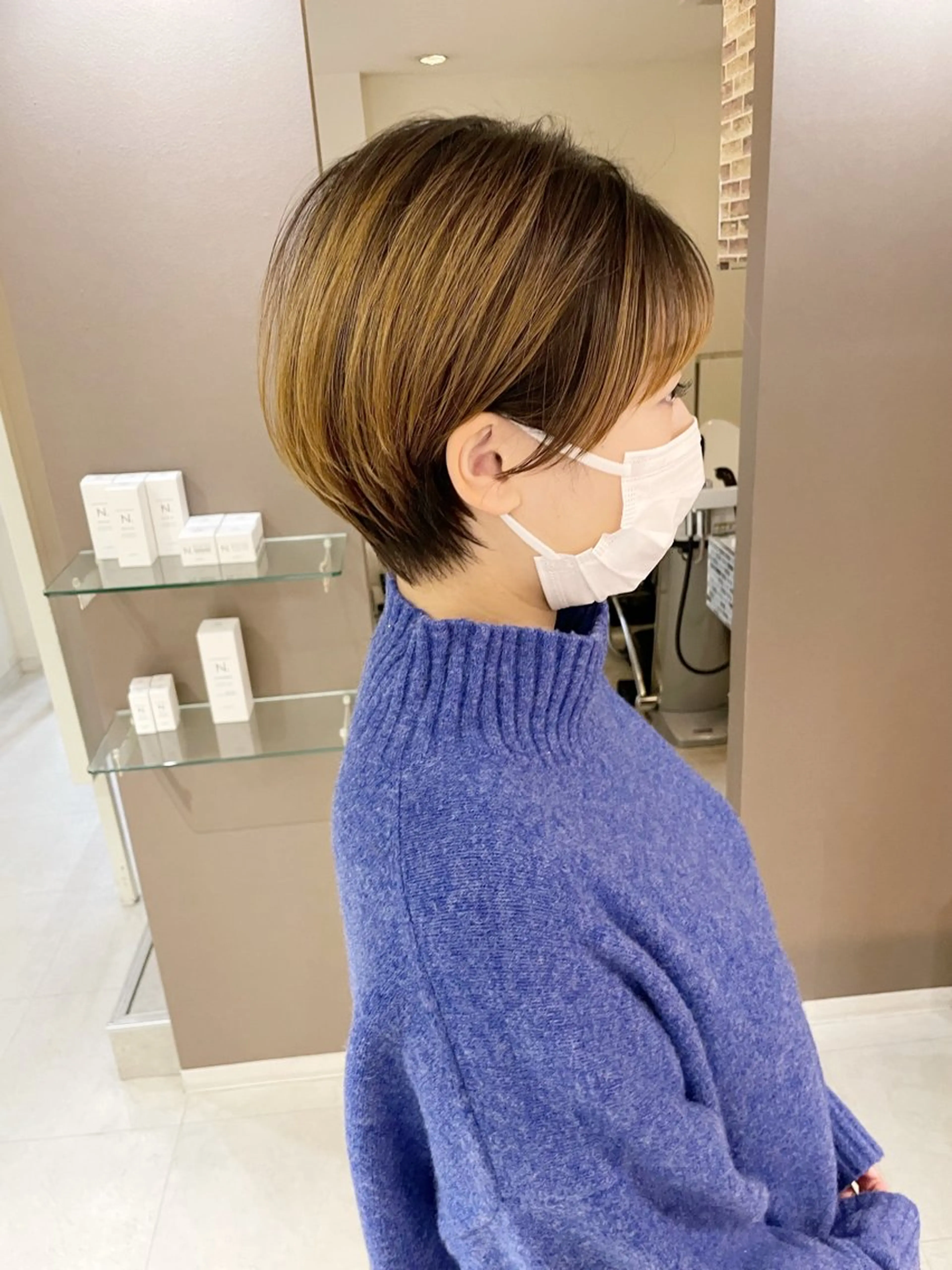 ショート celeste所属・KAI RIKAのヘアスタイル