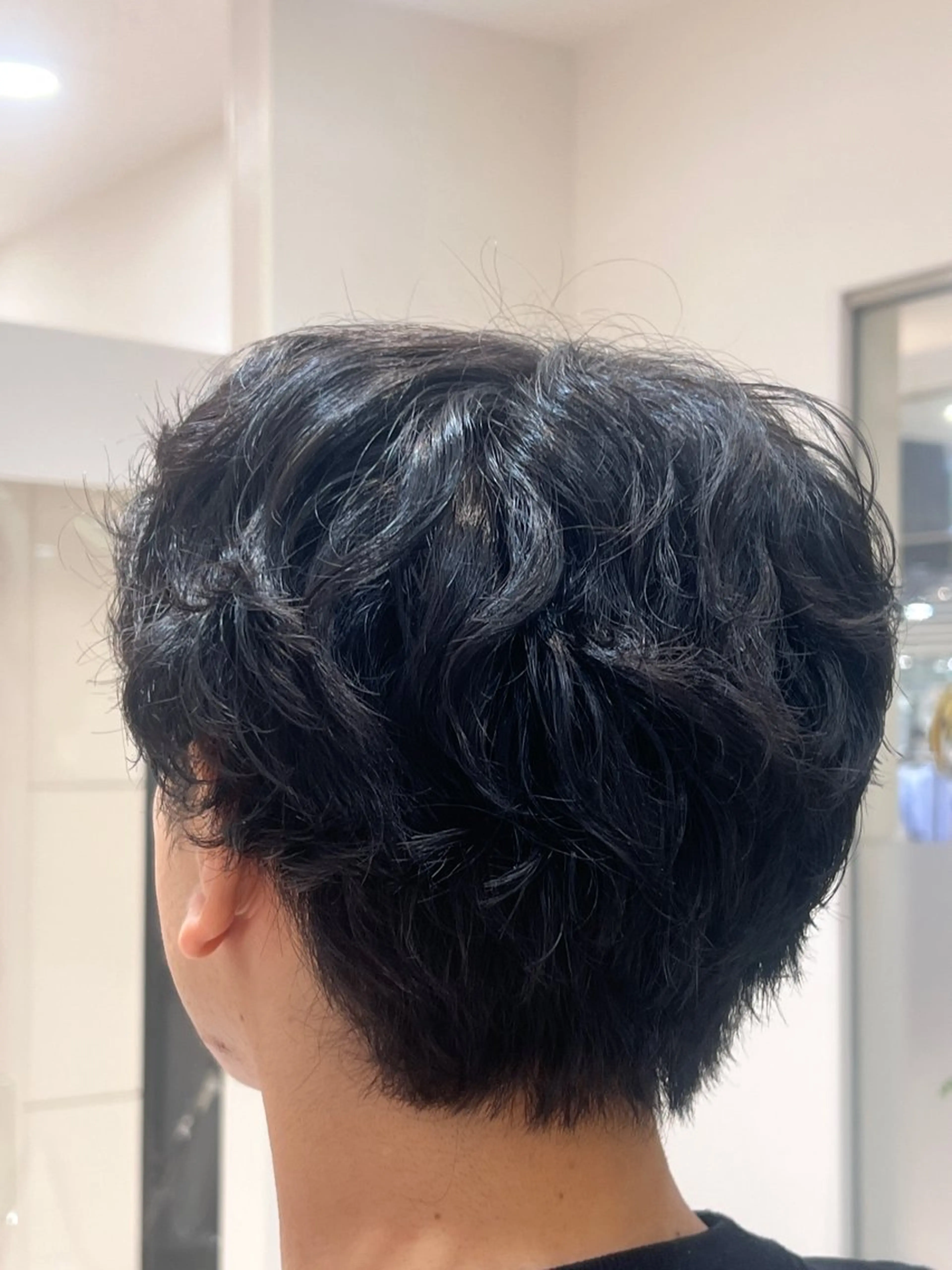 メンズ メンズパーマ 刈り上げ 中田 昂汰のヘアスタイル
