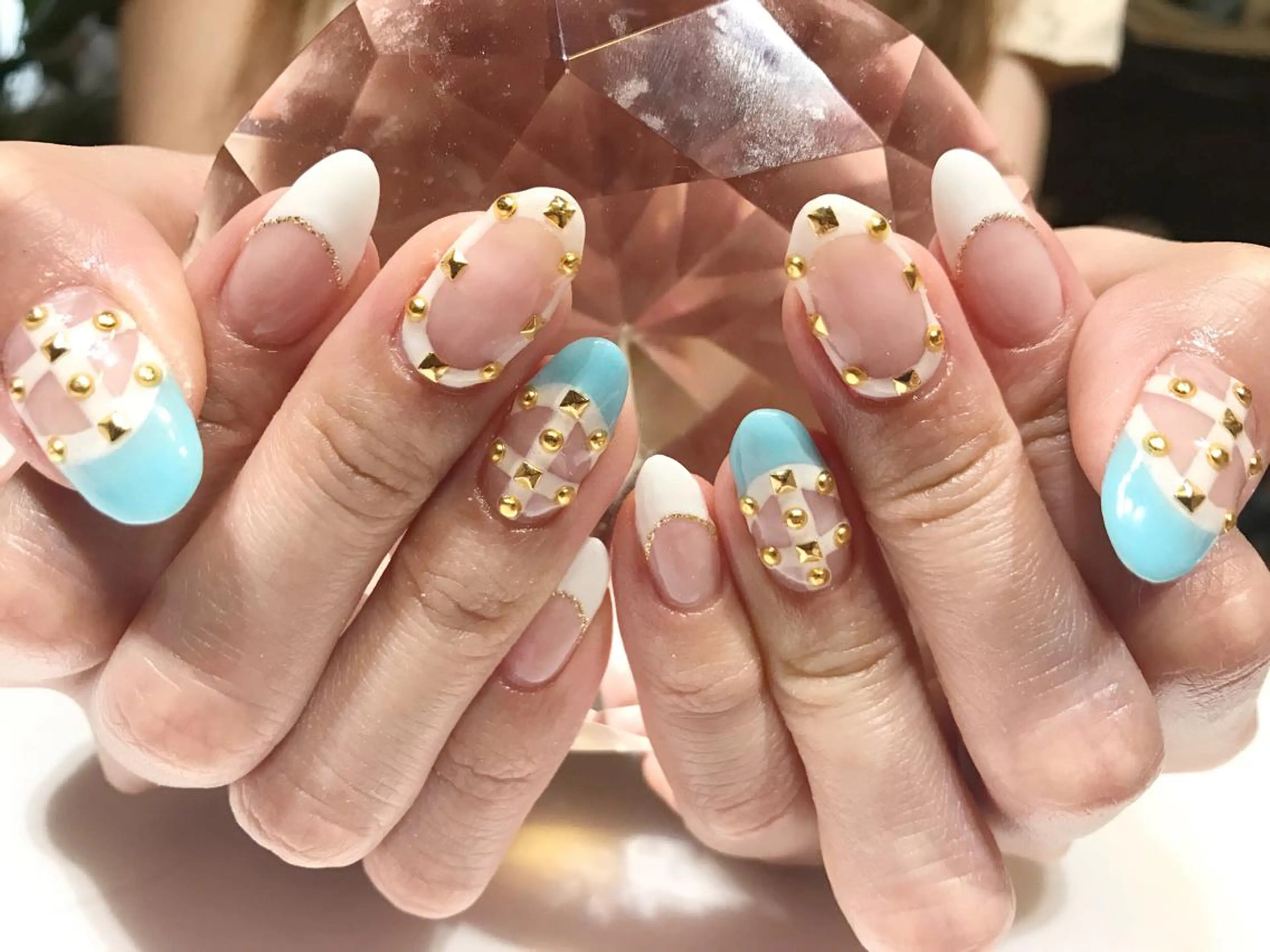 ネイル アートネイル ジェルネイル 持ち込み YUN 💅のネイルデザイン