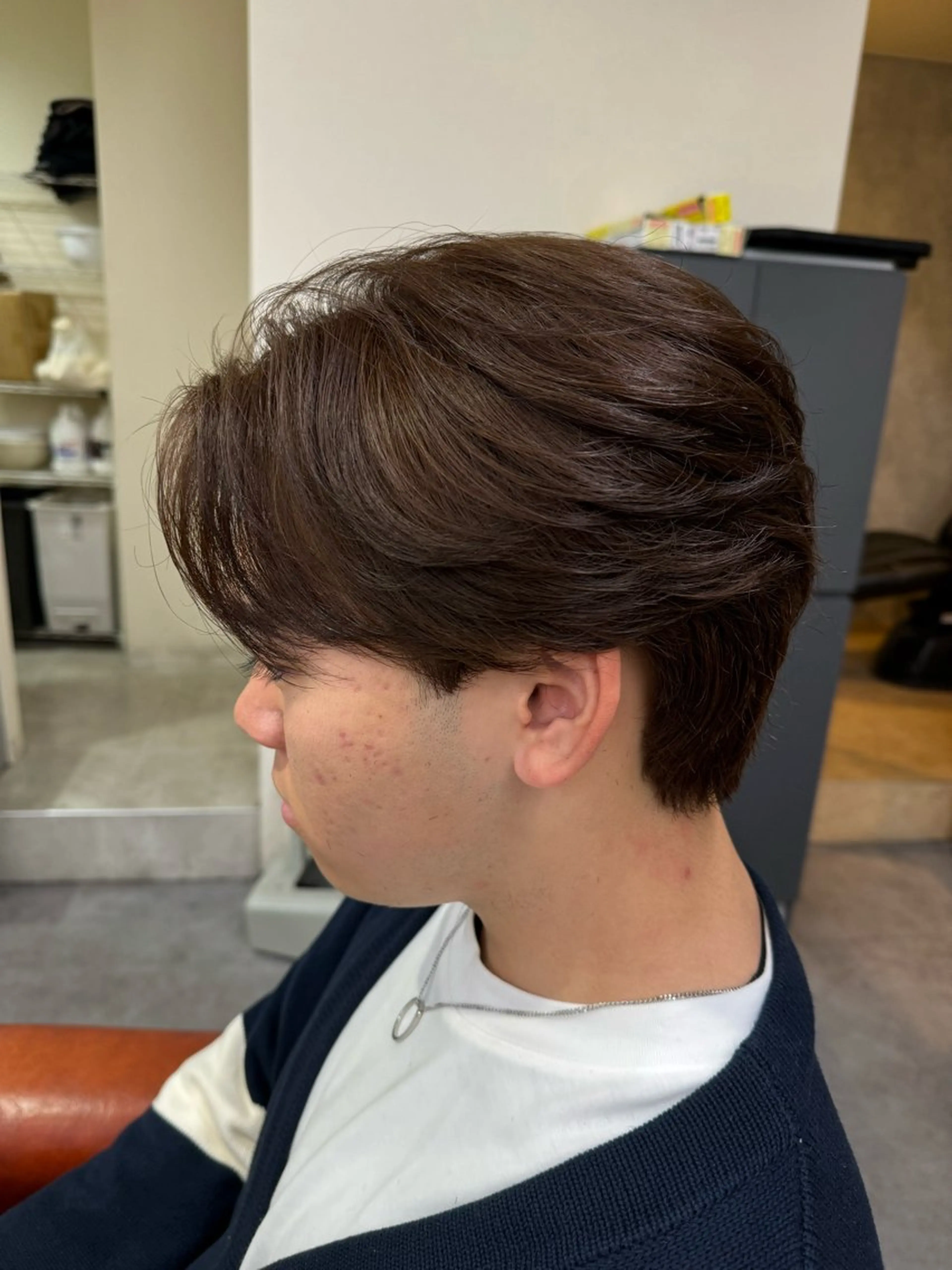 パーマ メンズ パーマ／京都駅 ／メンズ/藤井　翔のヘアスタイル