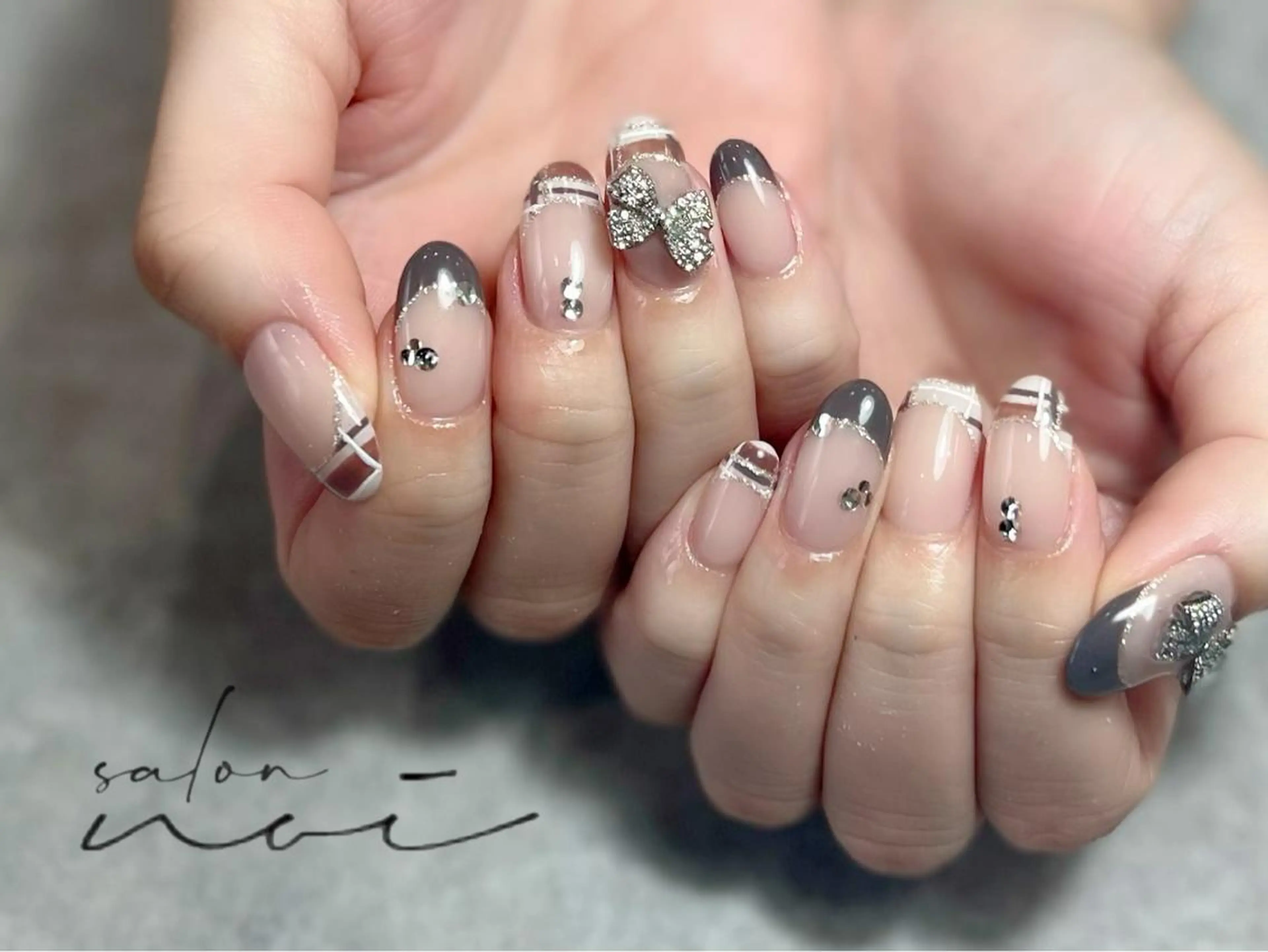 ネイル 持ち込み ハンドネイル salon noi所属・salon noiのネイルデザイン