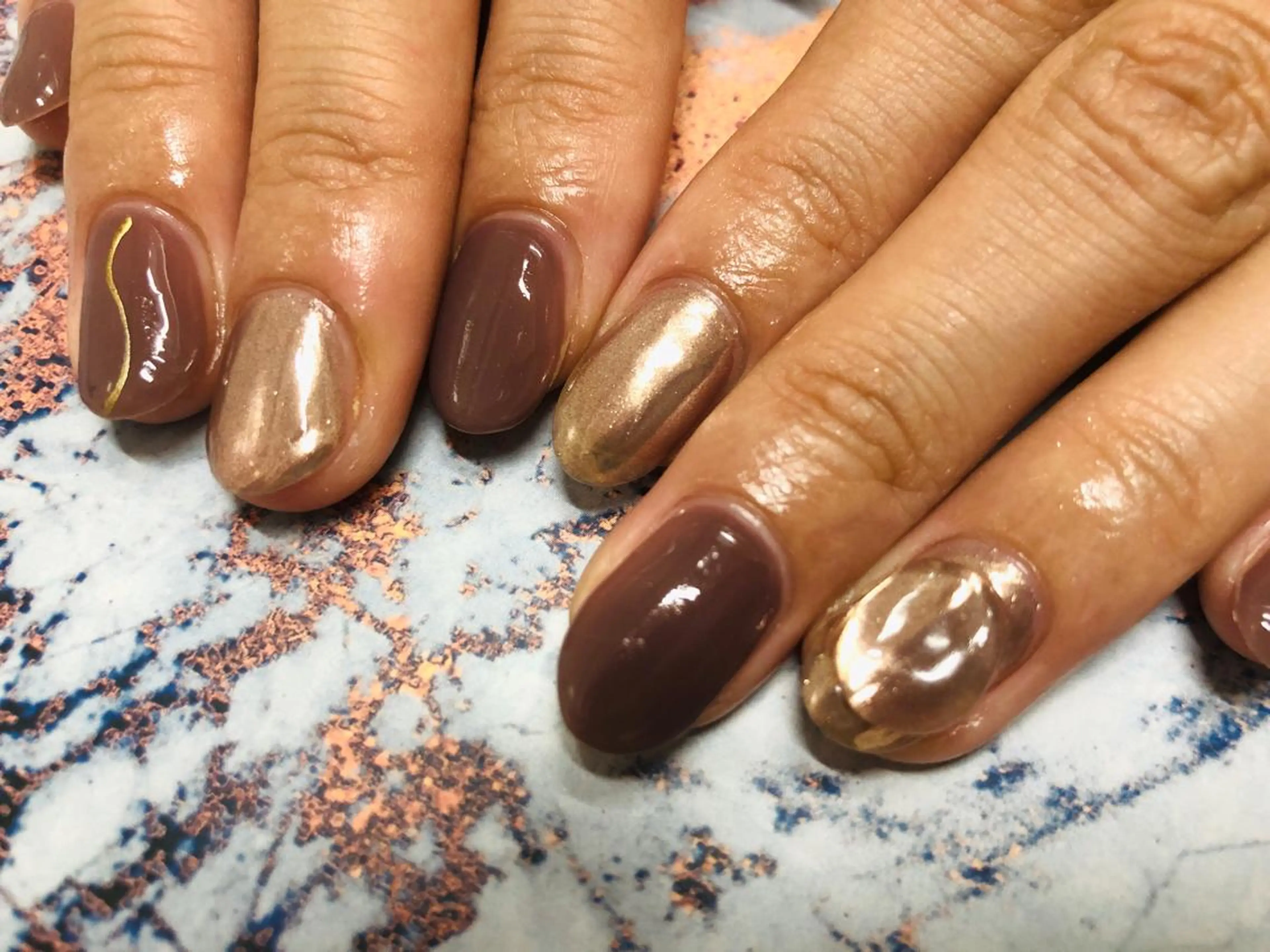 ネイル ハンドネイル Mogu nail 二子玉川のネイルデザイン