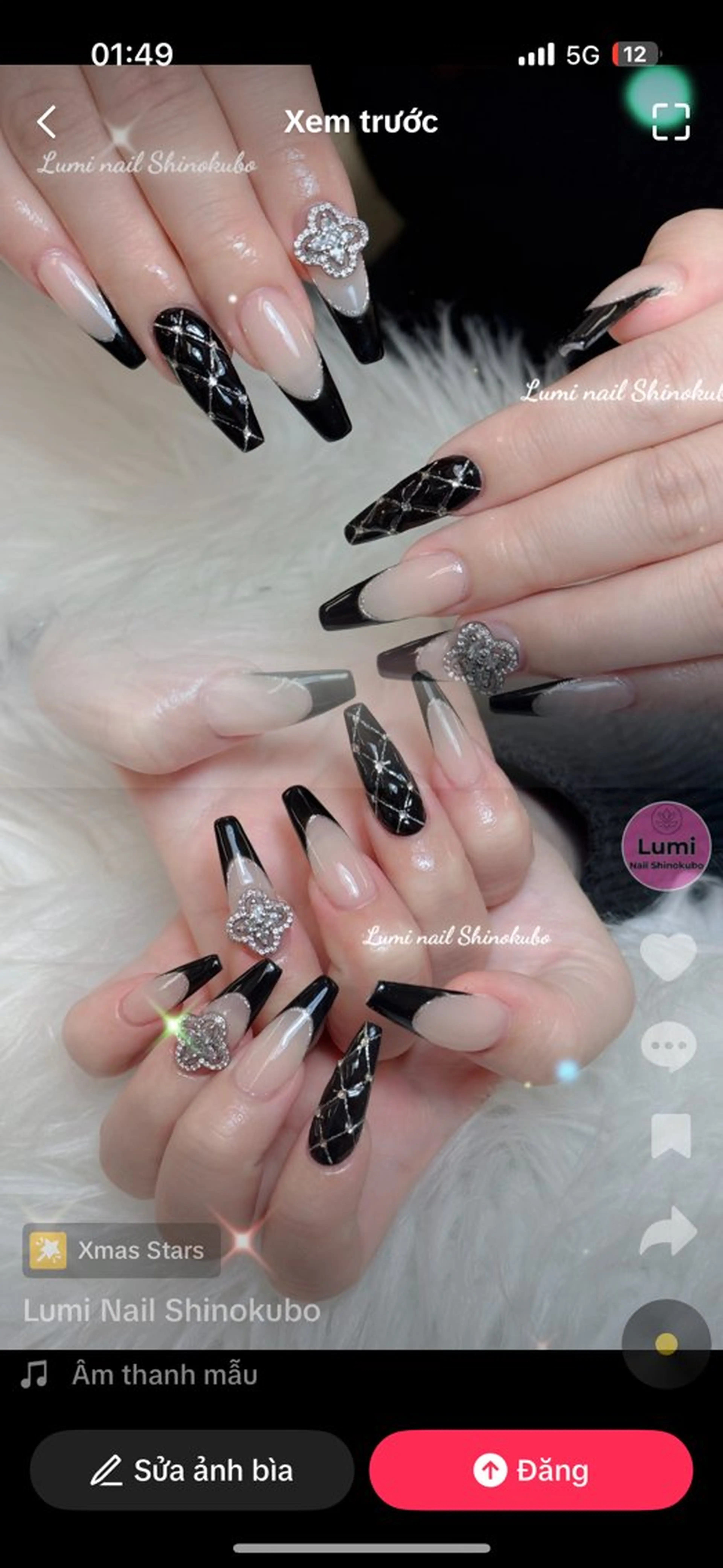 ネイル オーロラネイル チークネイル 長さ出し フレンチネイル 韓国ネイル ハンドネイル Lumi Shinokuboのネイルデザイン