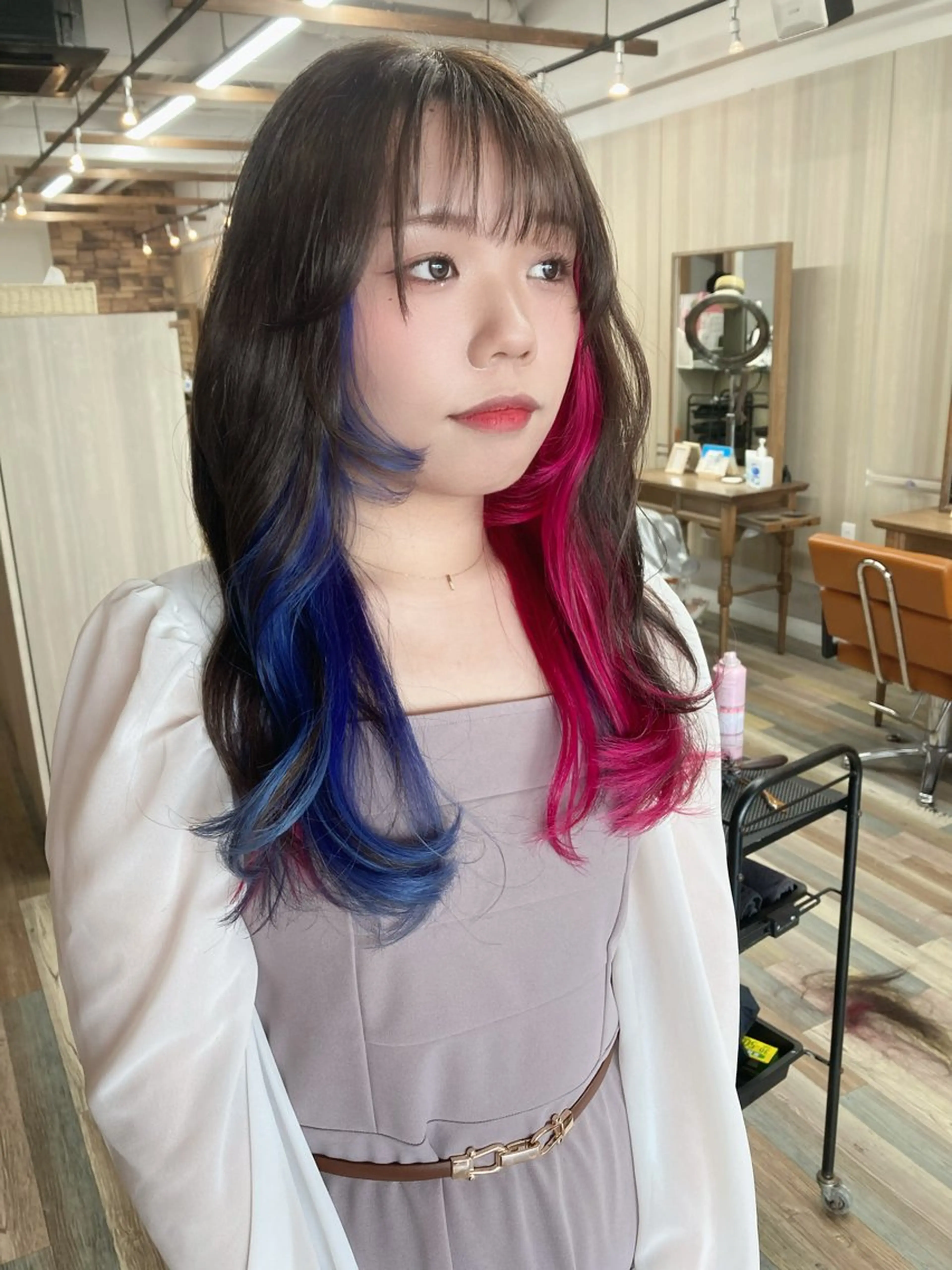 ロング カラー カット ヘアカラー トリートメント ✂️似合わせの魔術師 石田一樹✂️のヘアスタイル