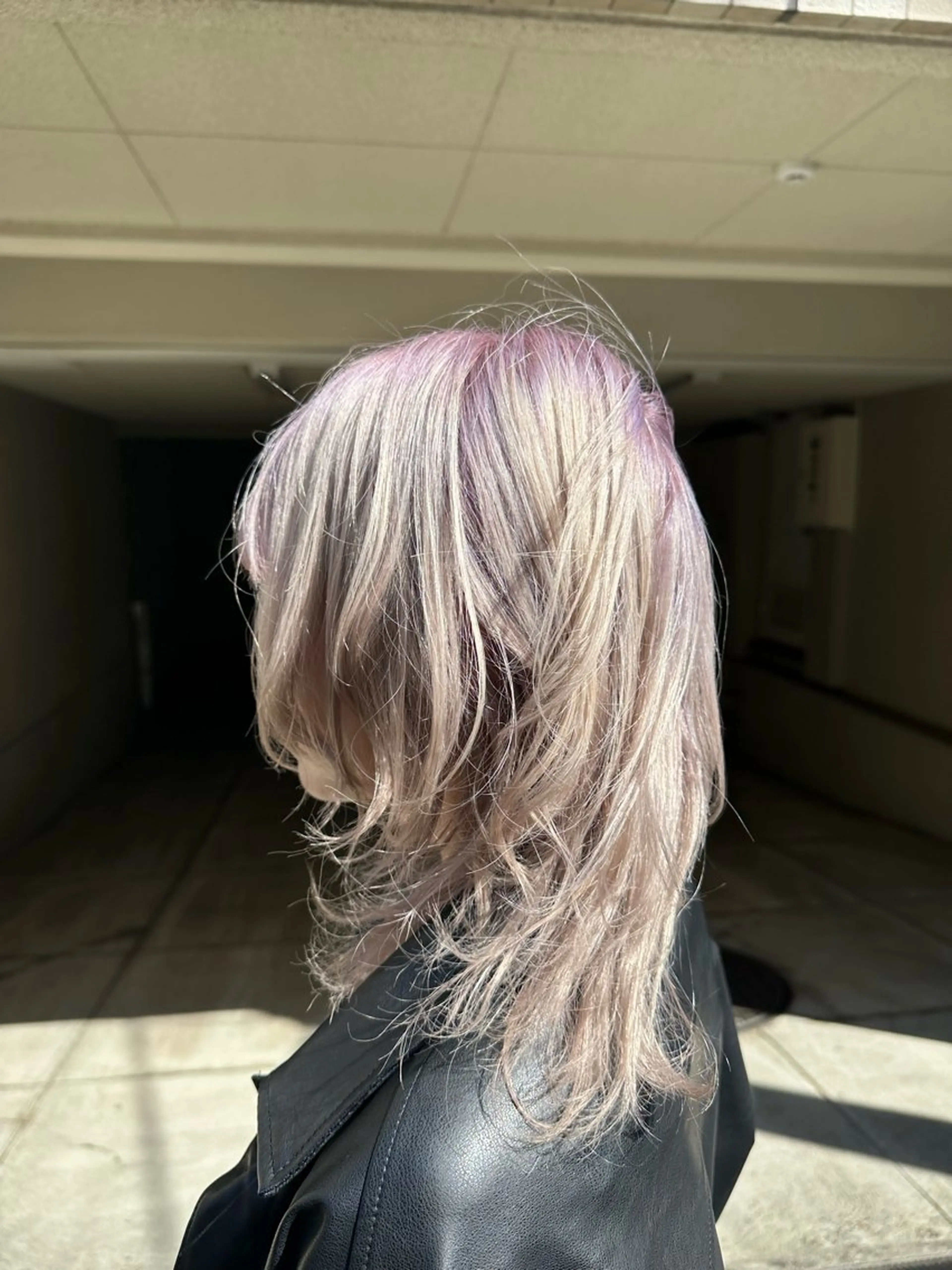 ミディアム カラー ‪❥ブリーチ💗 MIKUのヘアスタイル