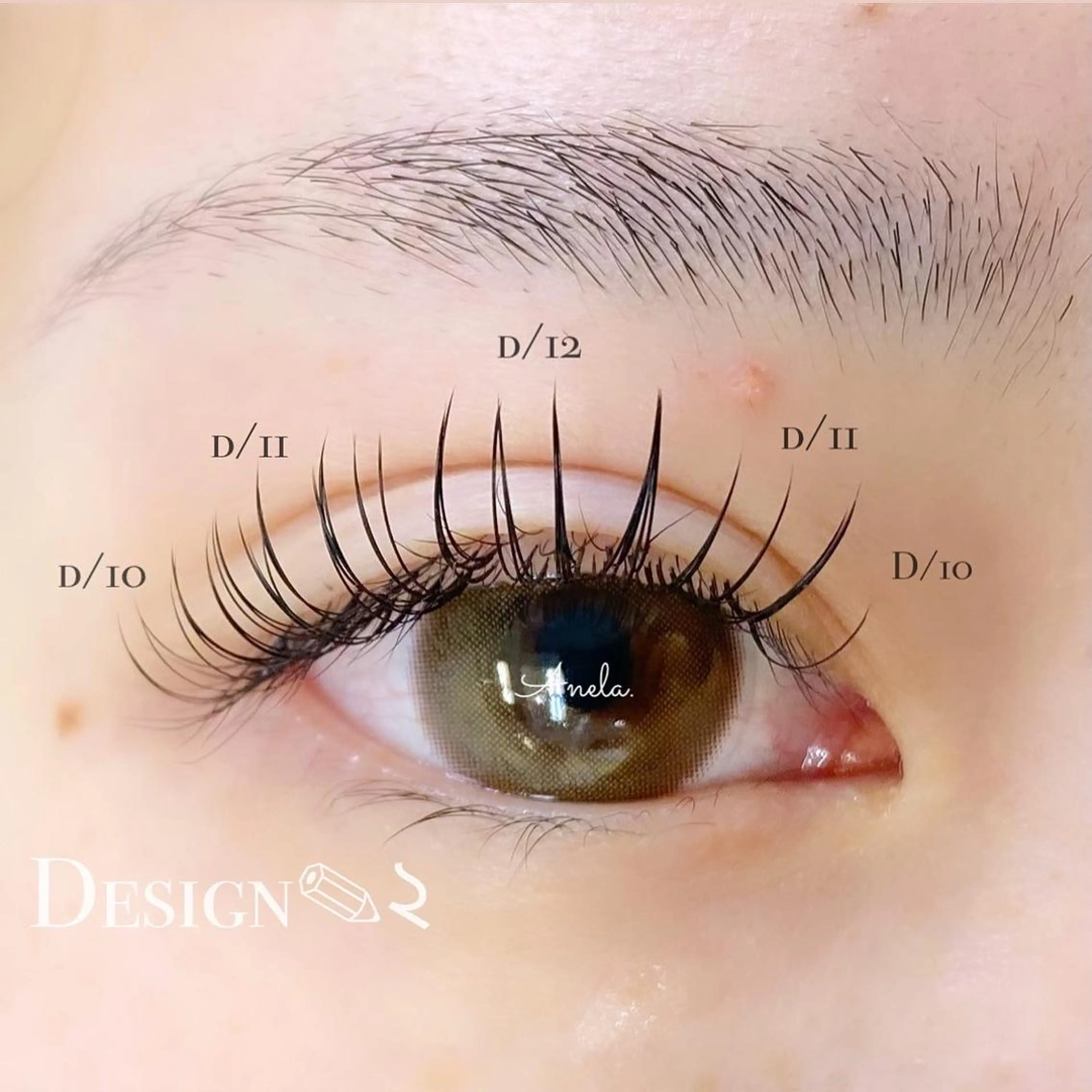 マツエク・マツパ マツエク Anela.所属・Anela./江坂/ ラッシュリフトのマツエク・マツパデザイン