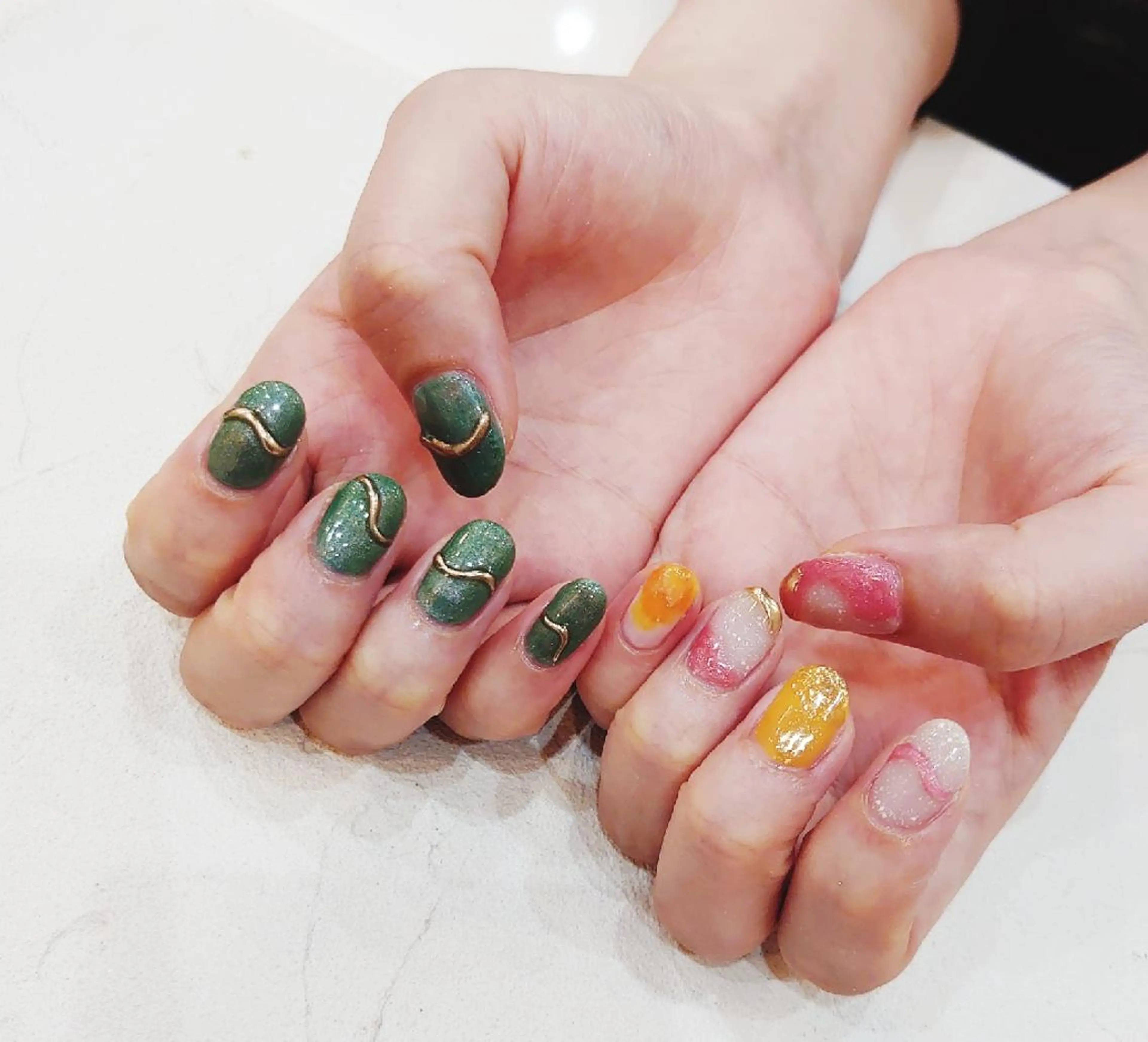 👑ニュアンスネイル👑パラジェル込　阿佐ヶ谷/パラジェルの写真