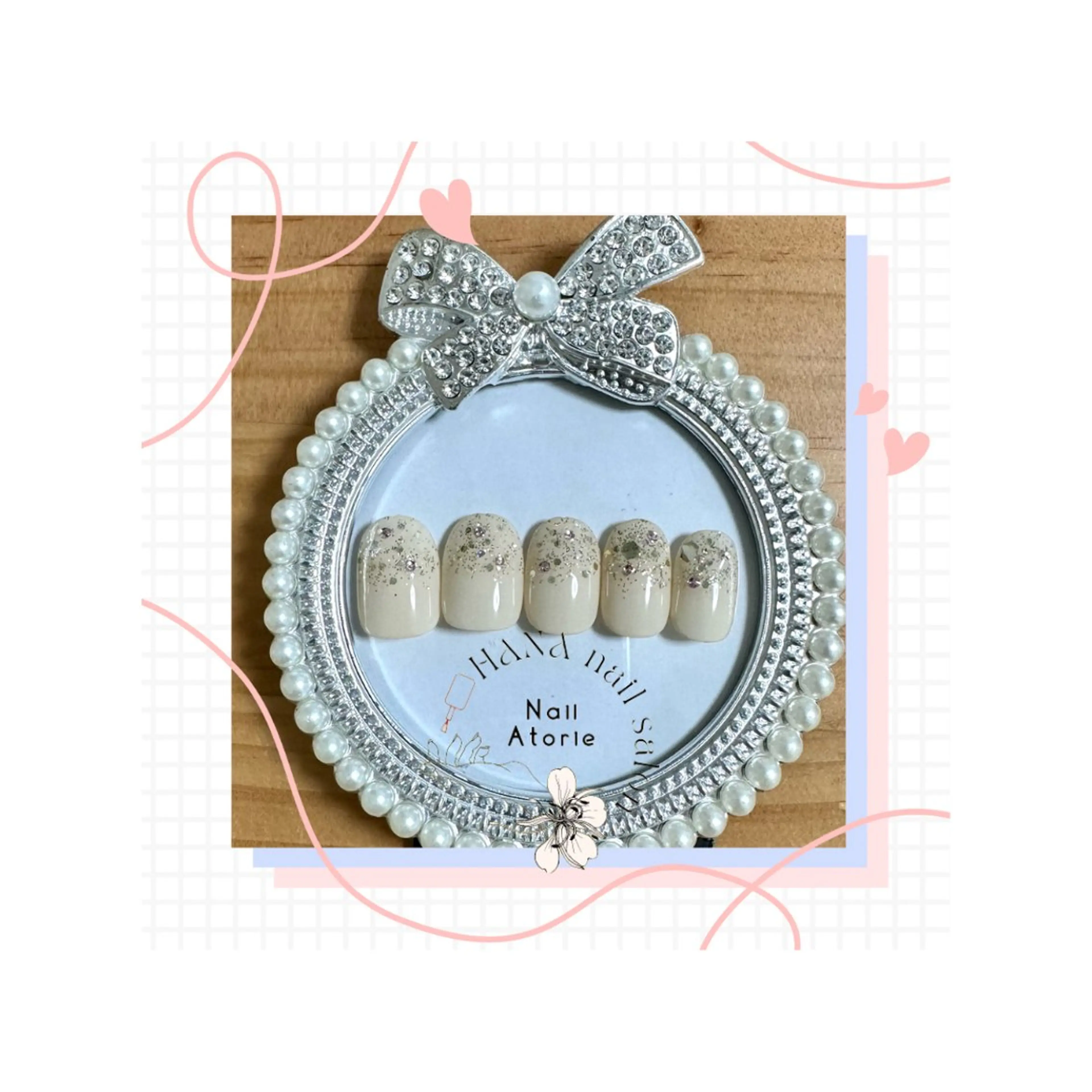 ネイル オフィスネイル シンプルネイル ハンドネイル HaNA 　nail salonのネイルデザイン