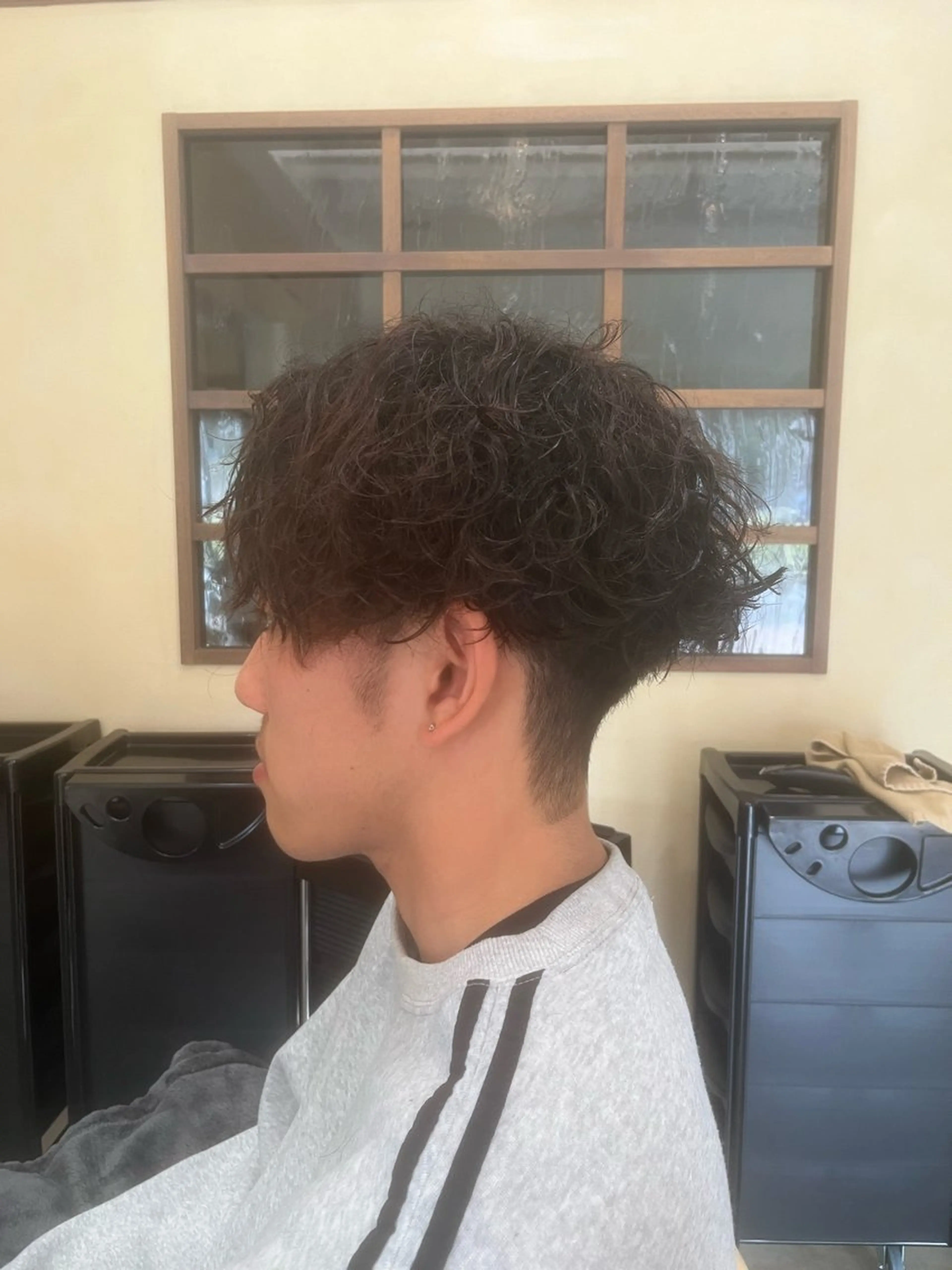 ショート メンズ カット パーマ トリートメント 鹿児島 TSUBASAのヘアスタイル