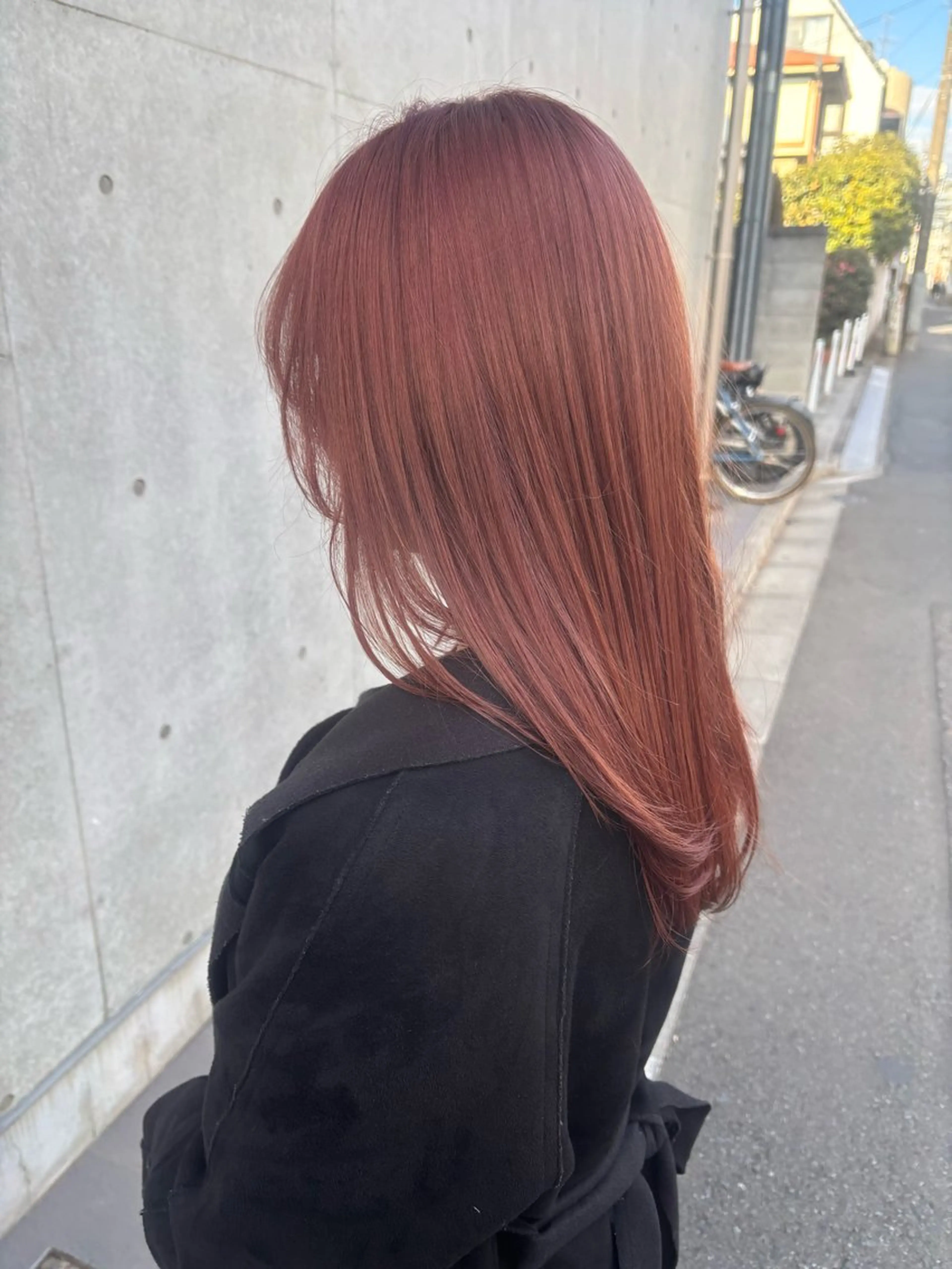 ロング カラー ベージュカラー ブリーチ ピンクカラー ピンクベージュ ヘアカラー YUTO歴9年 ベージュの透明感得意のヘアスタイル