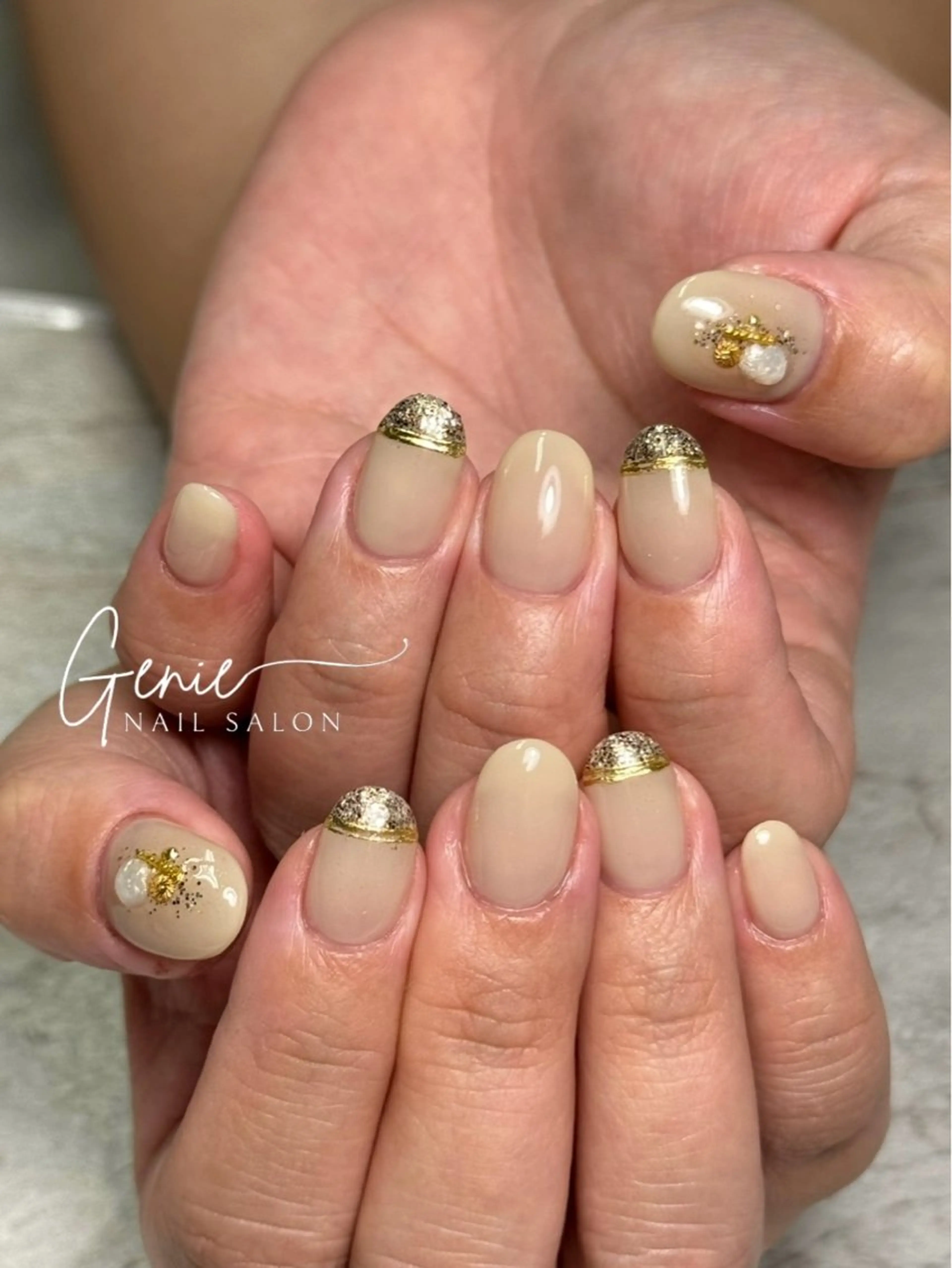 ネイル ニュアンスネイル ハンドネイル Nail salon Genie所属・Nail salon Genieのネイルデザイン