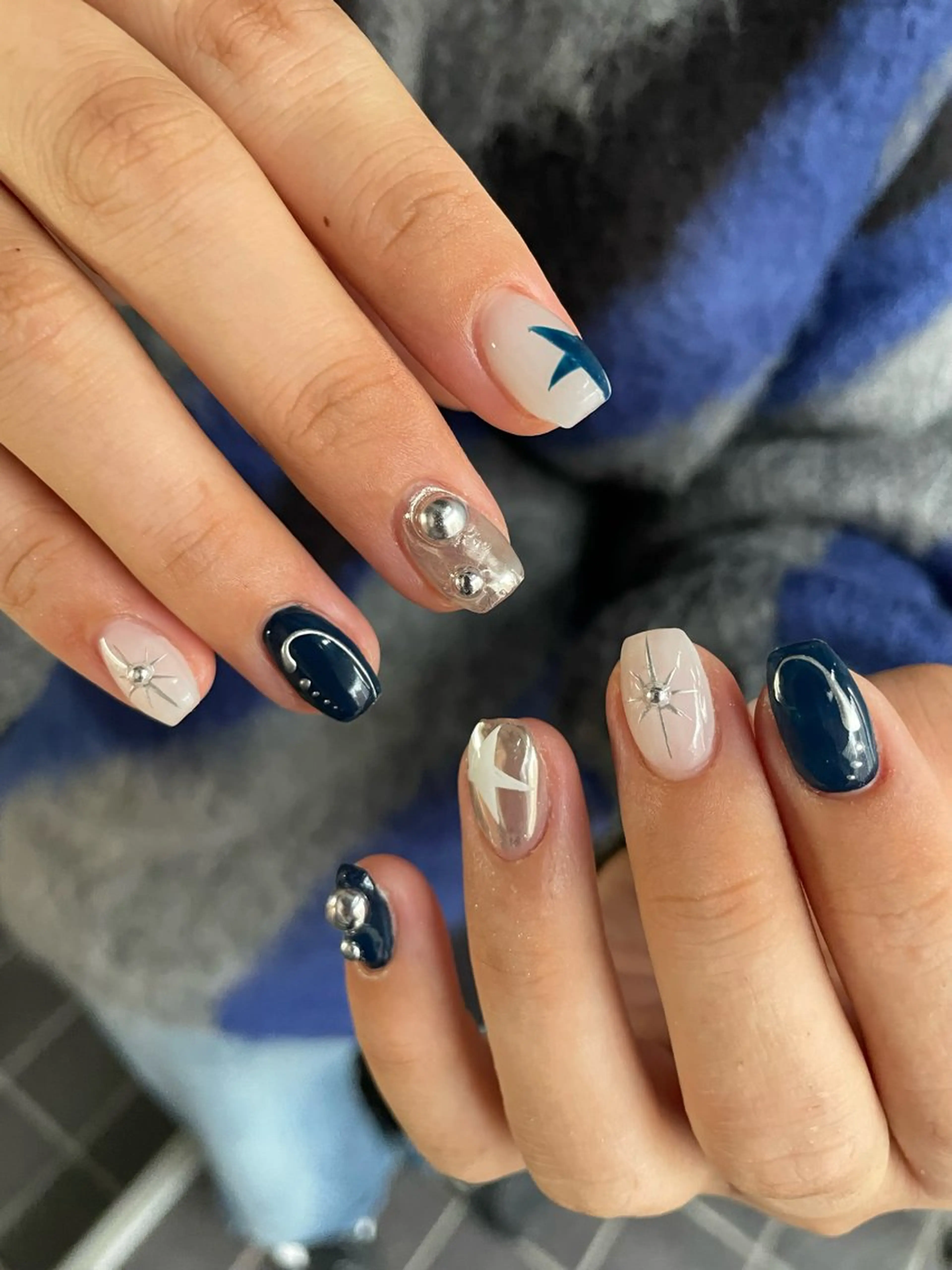 ネイル ハンドネイル ひめか🫁 推し概念・個性派のネイルデザイン