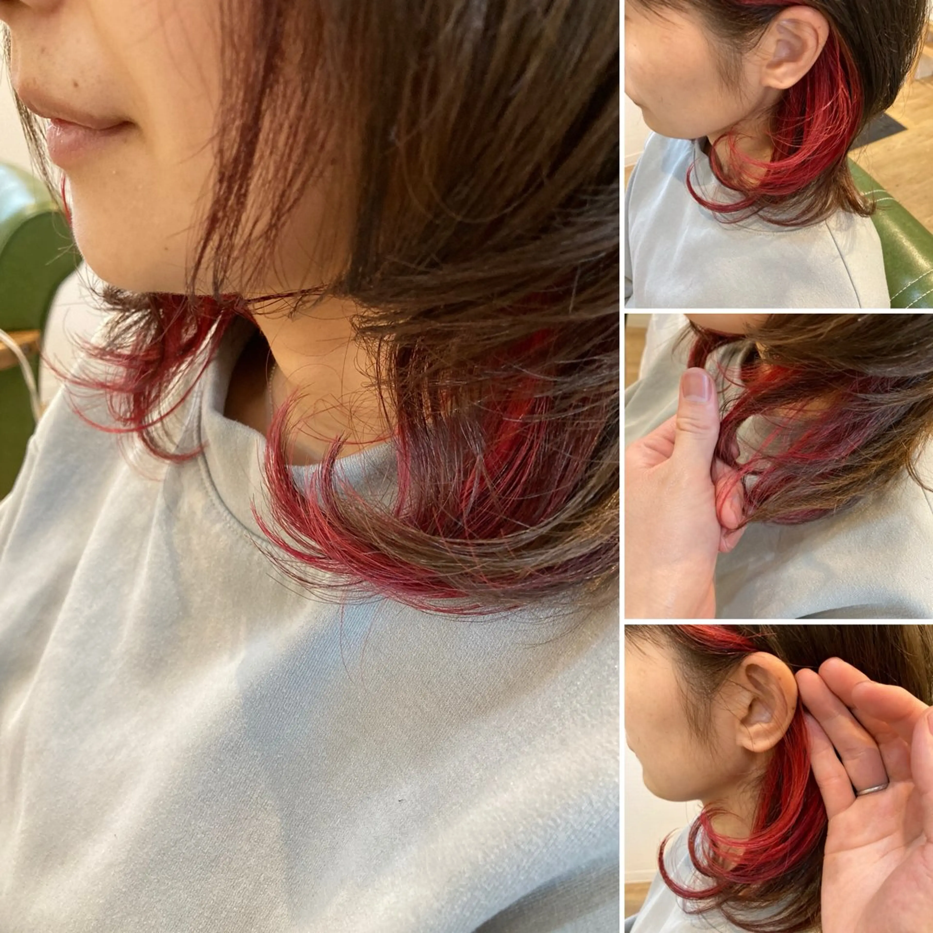 セミロング 西村 雄介のヘアスタイル