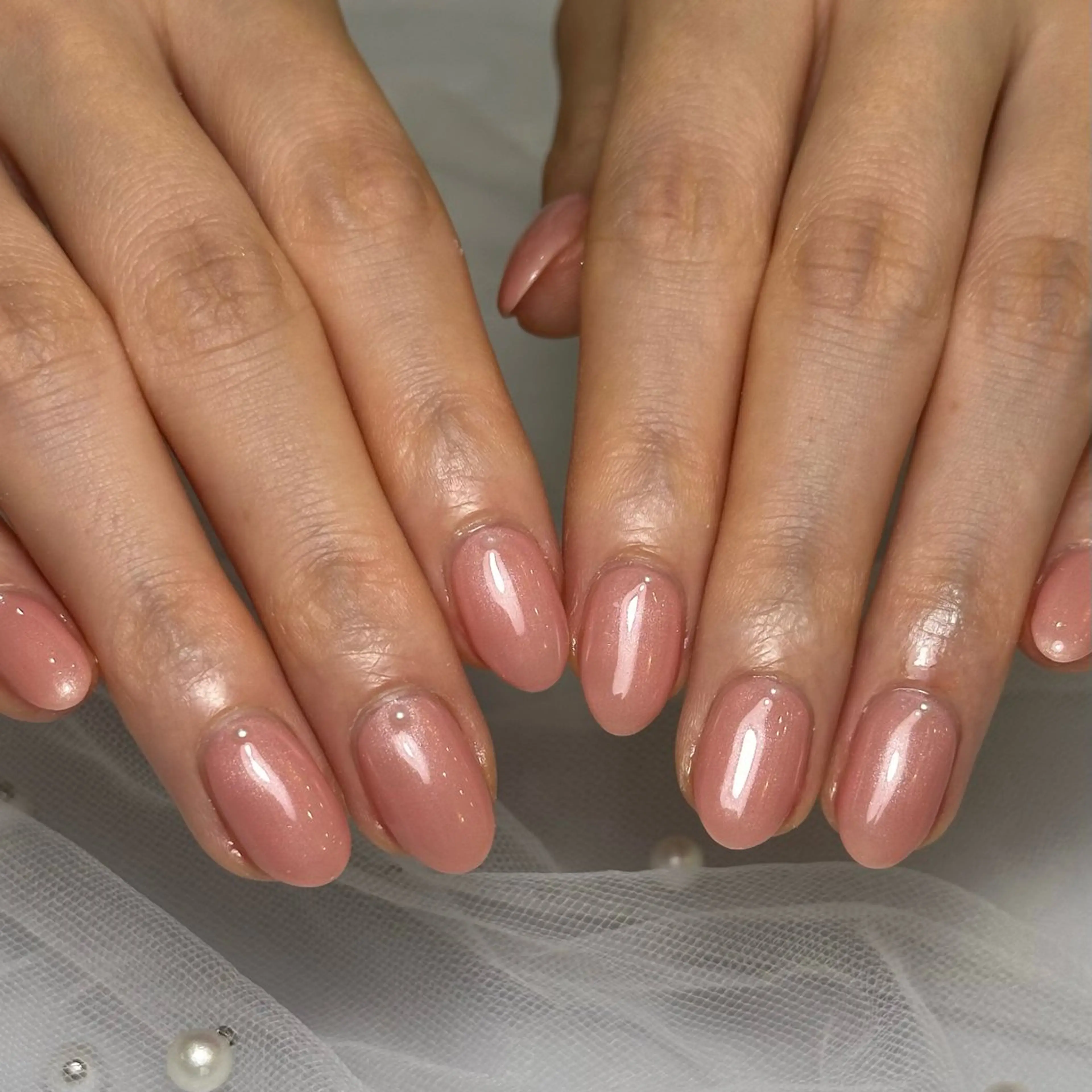 ネイル ワンカラーネイル エルバイノリコ尾形 パラジェル取扱店✨のネイルデザイン