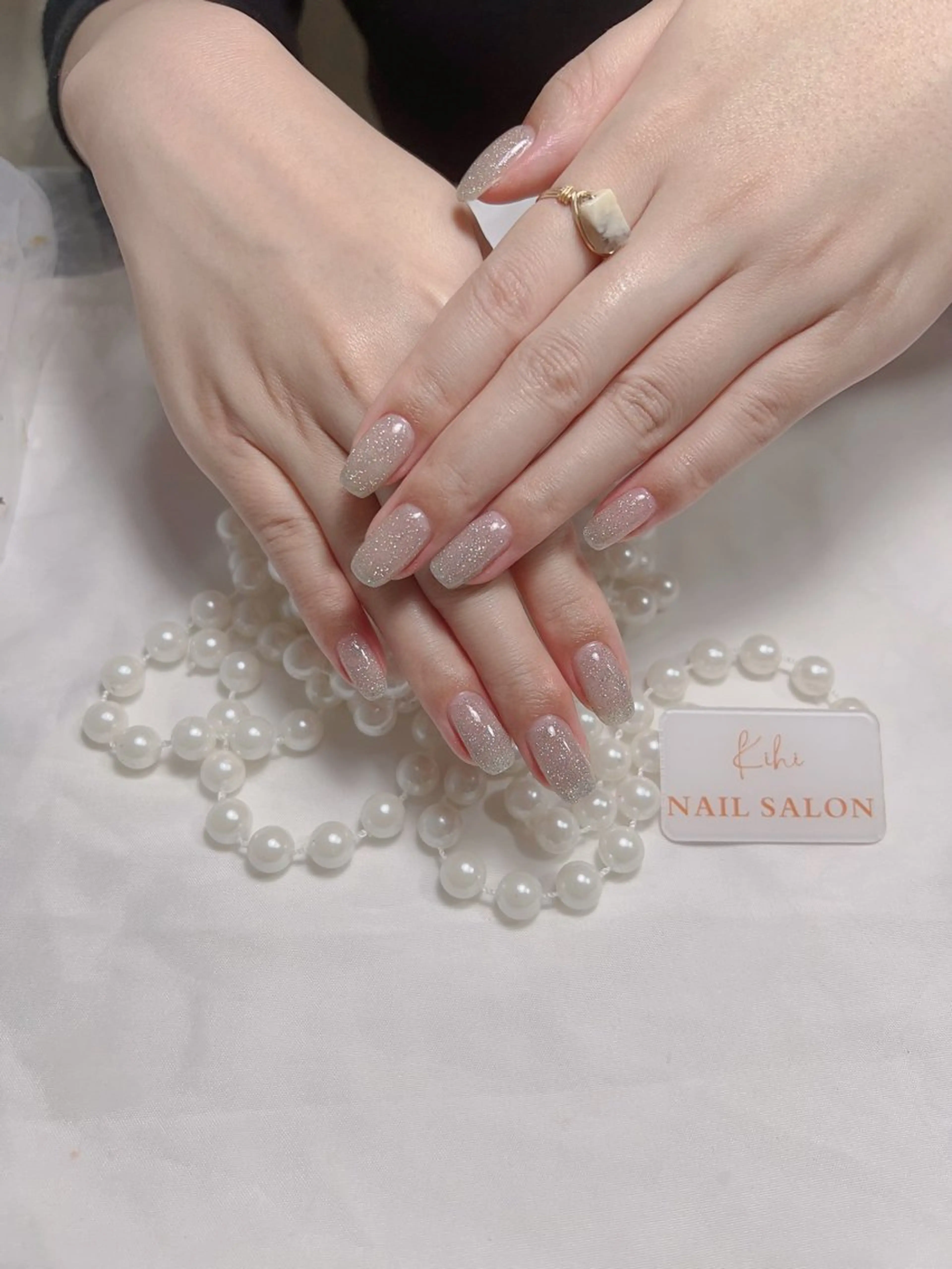 ネイル アートネイル フレンチネイル ジェルネイル グラデーション 韓国ネイル ハンドネイル ハンドケア さくら💮💮 【オフ無料】のネイルデザイン