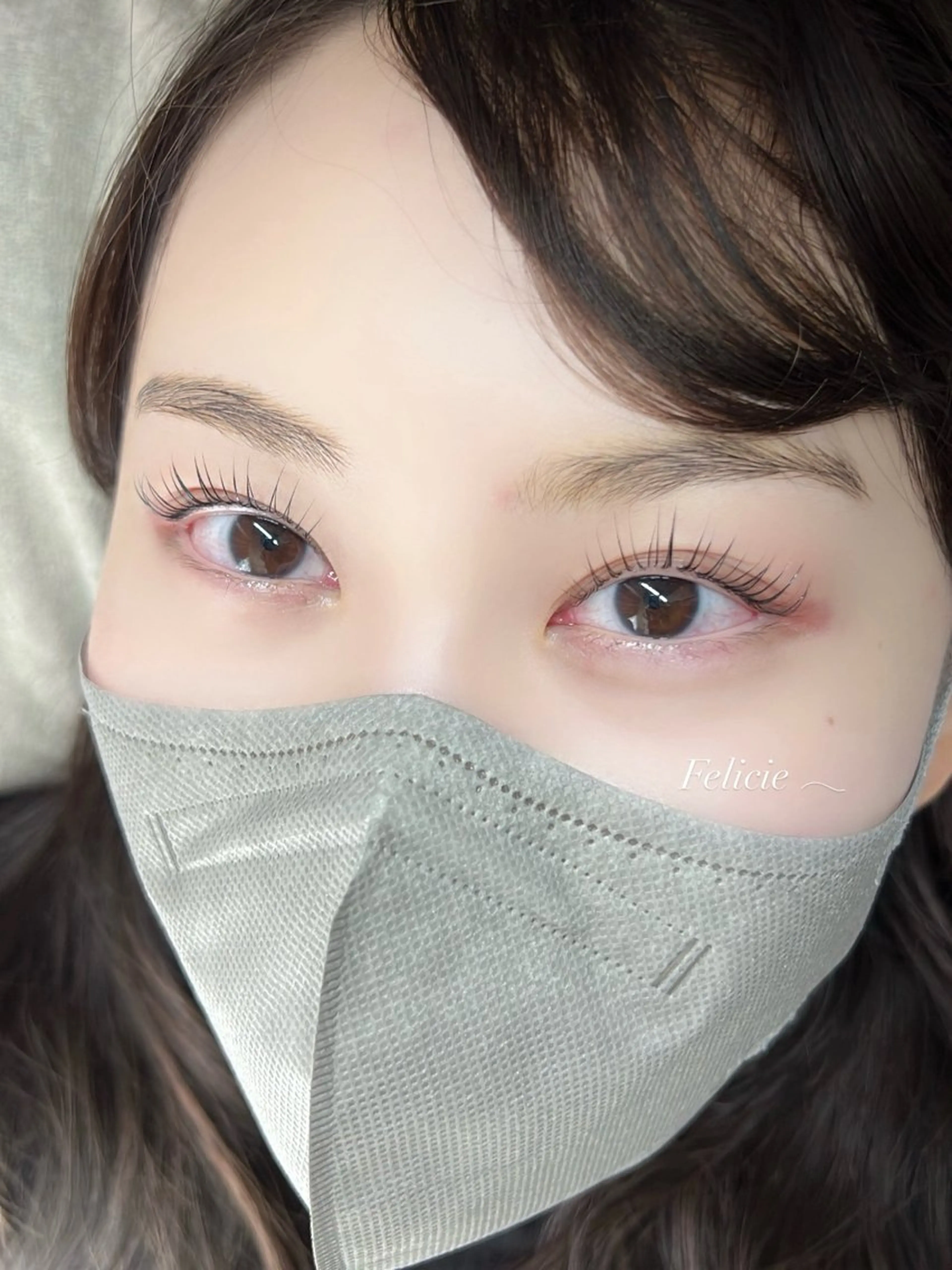マツエク・マツパ パリジェンヌラッシュリフト マツパ Felicie＊ Sayakaのマツエク・マツパデザイン
