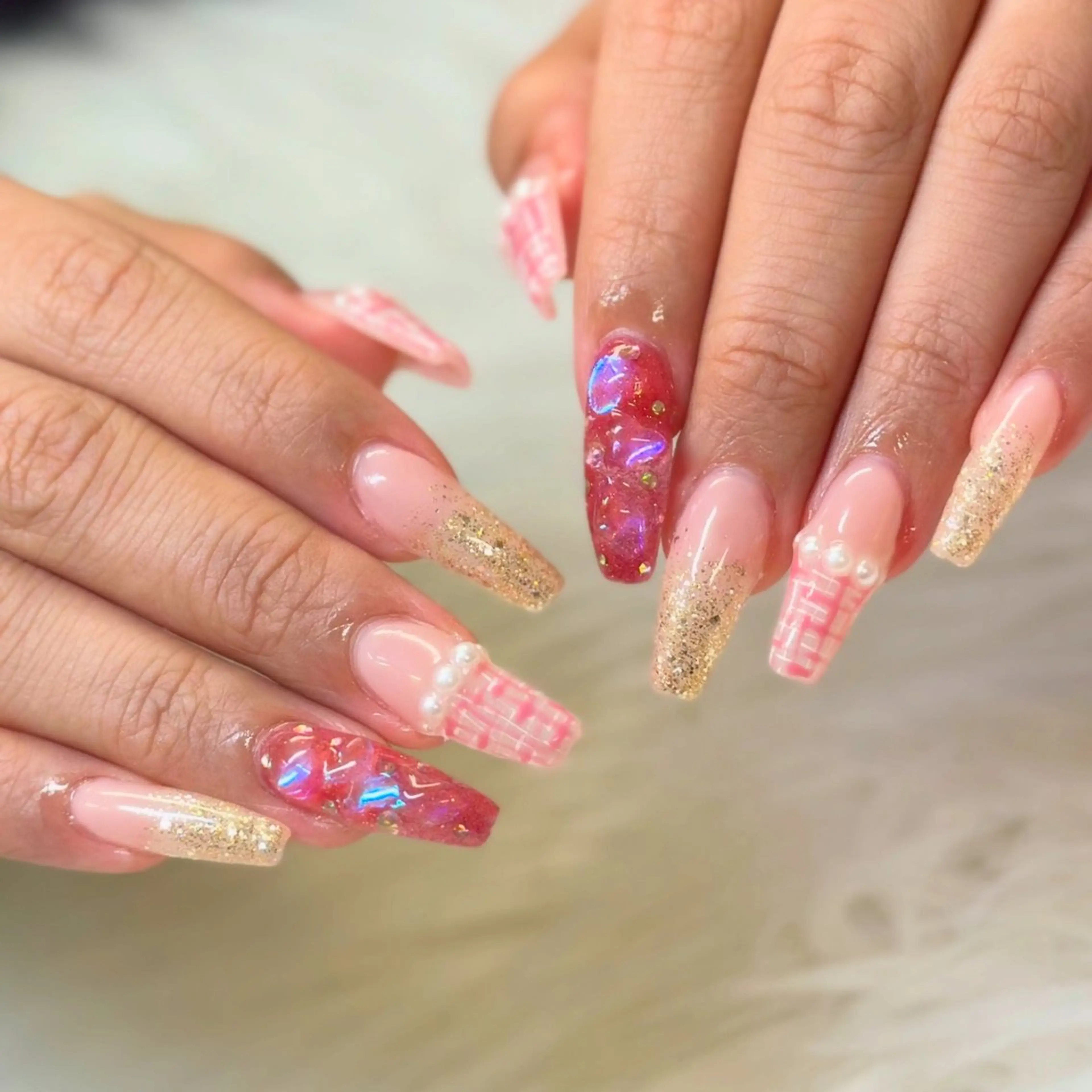 ネイル 富岡 妃奈のネイルデザイン