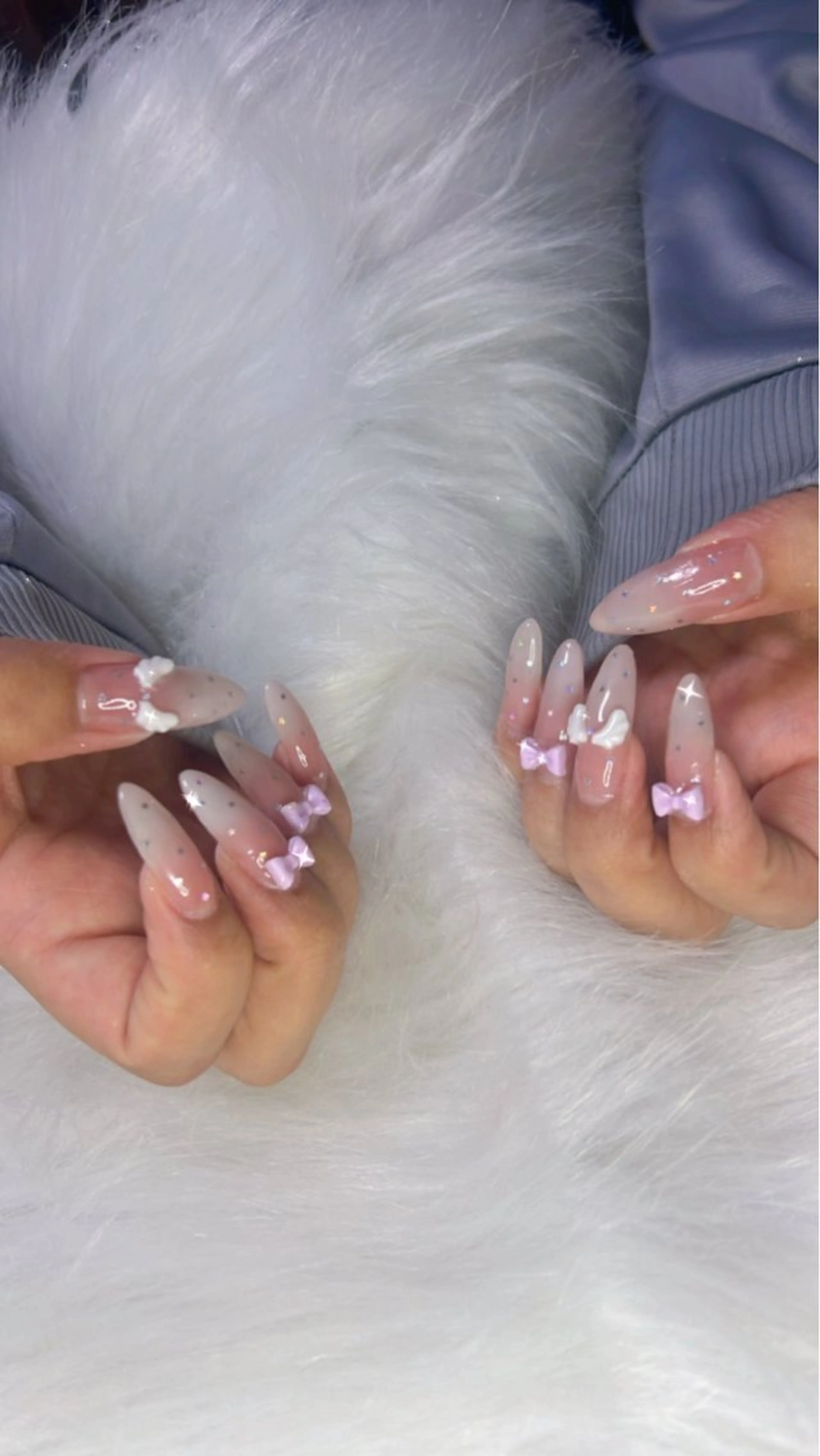 ネイル ハンドネイル OPHELIA 𓃛のネイルデザイン