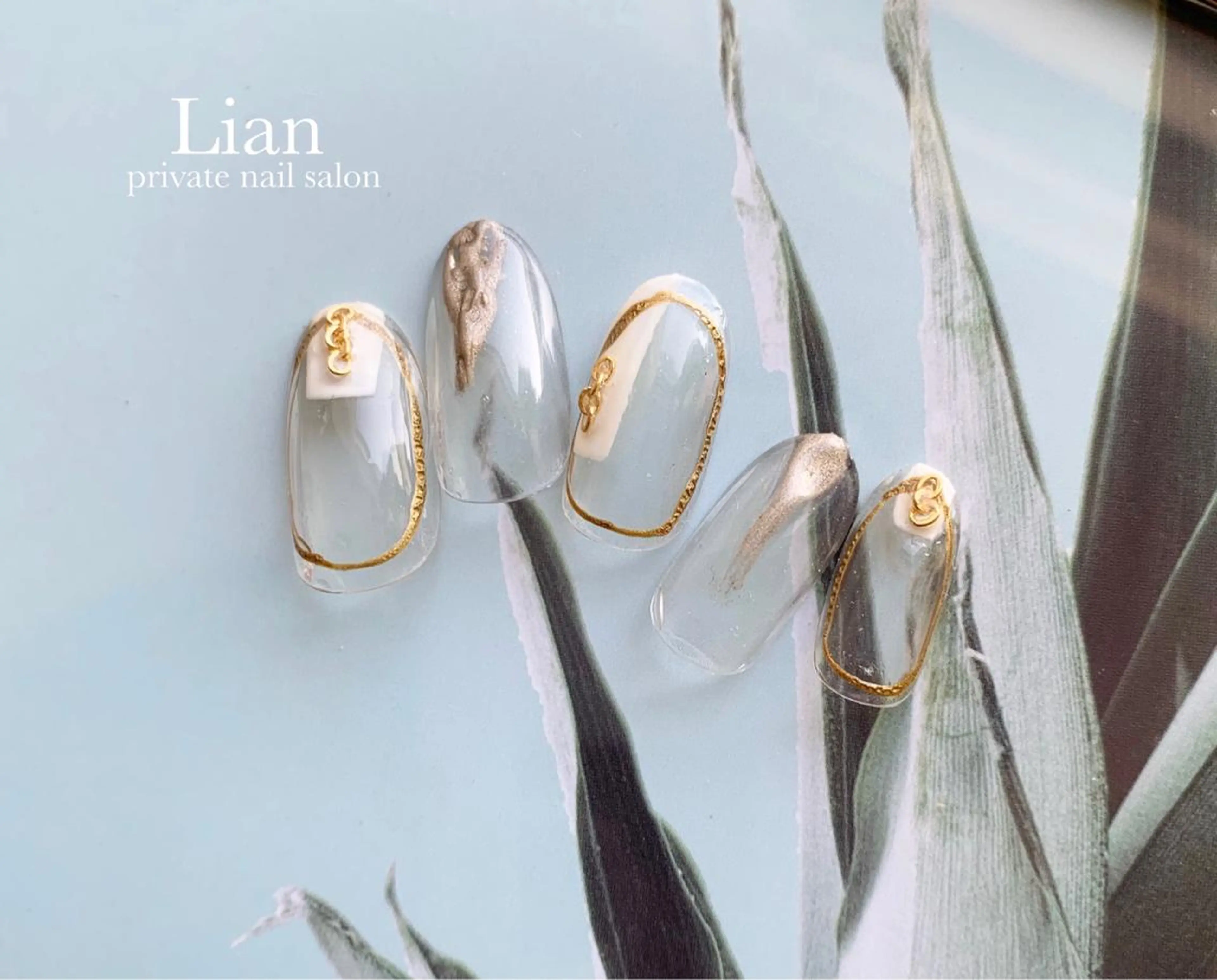 ネイル ニュアンスネイル ハンドネイル nailsalon Lenoaのネイルデザイン