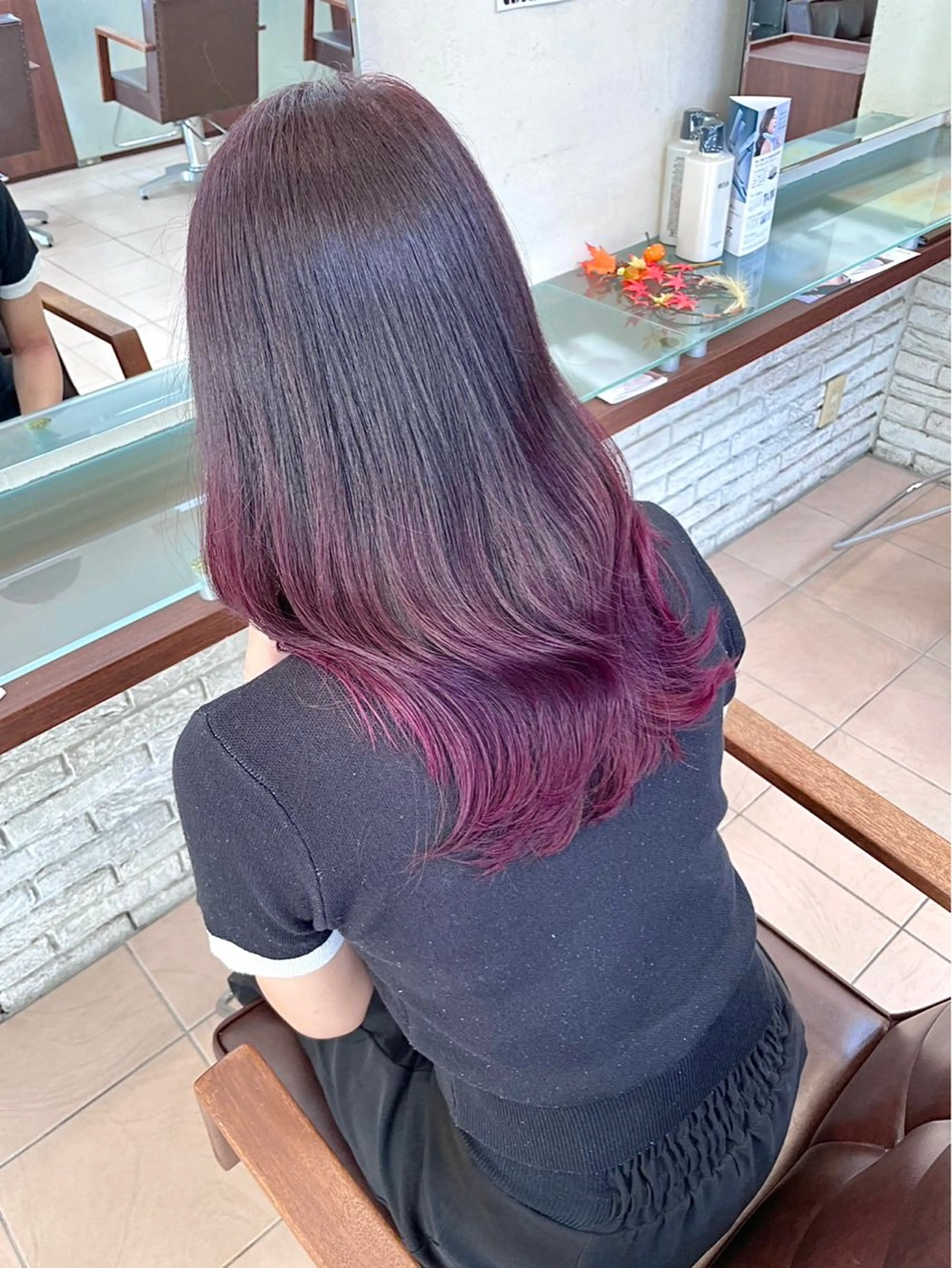 透明感ワンカラー&髪質改善トリートメント🦋🇰🇷の写真