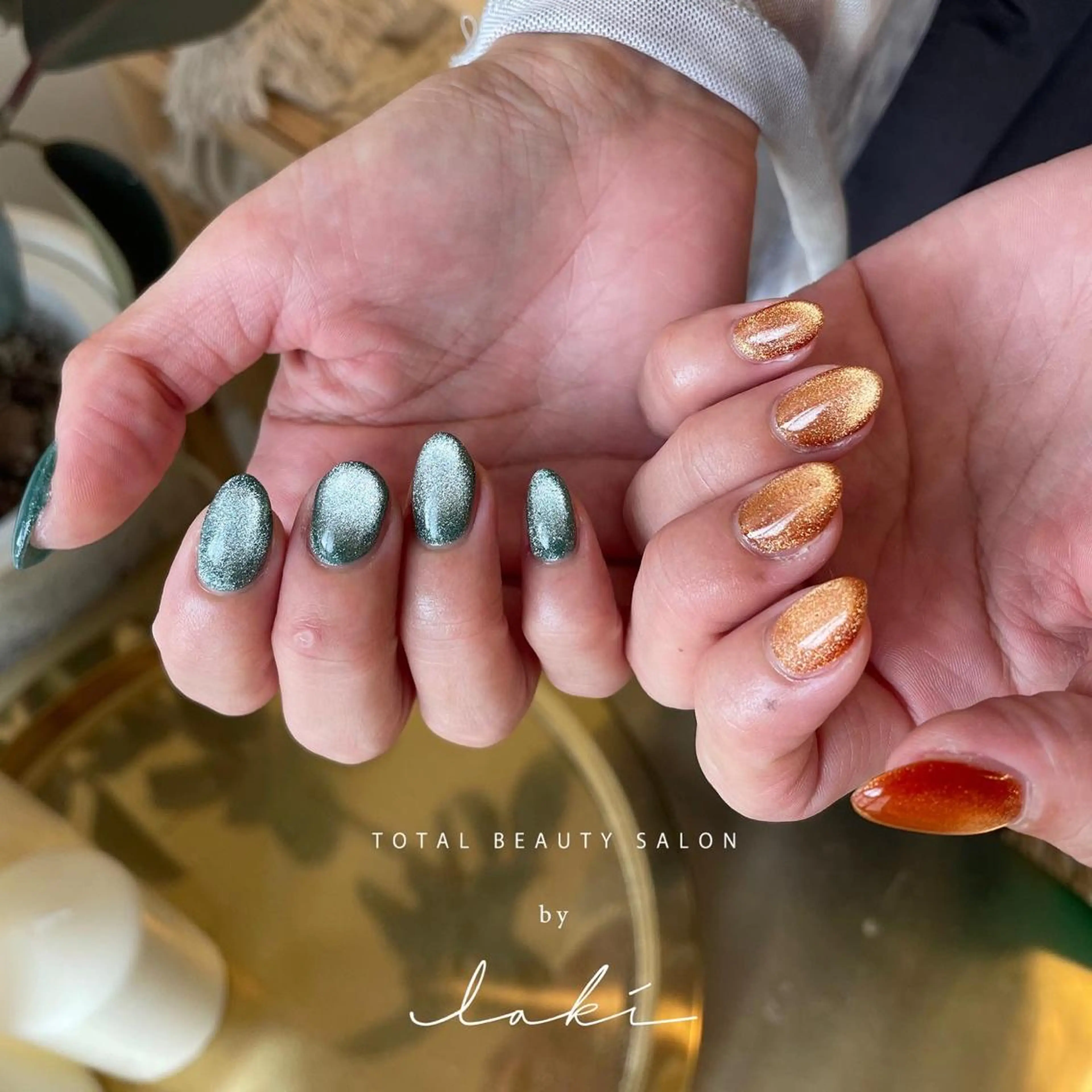 ネイル マグネットネイル ハンドネイル my&所属・my&_ maimiのネイルデザイン