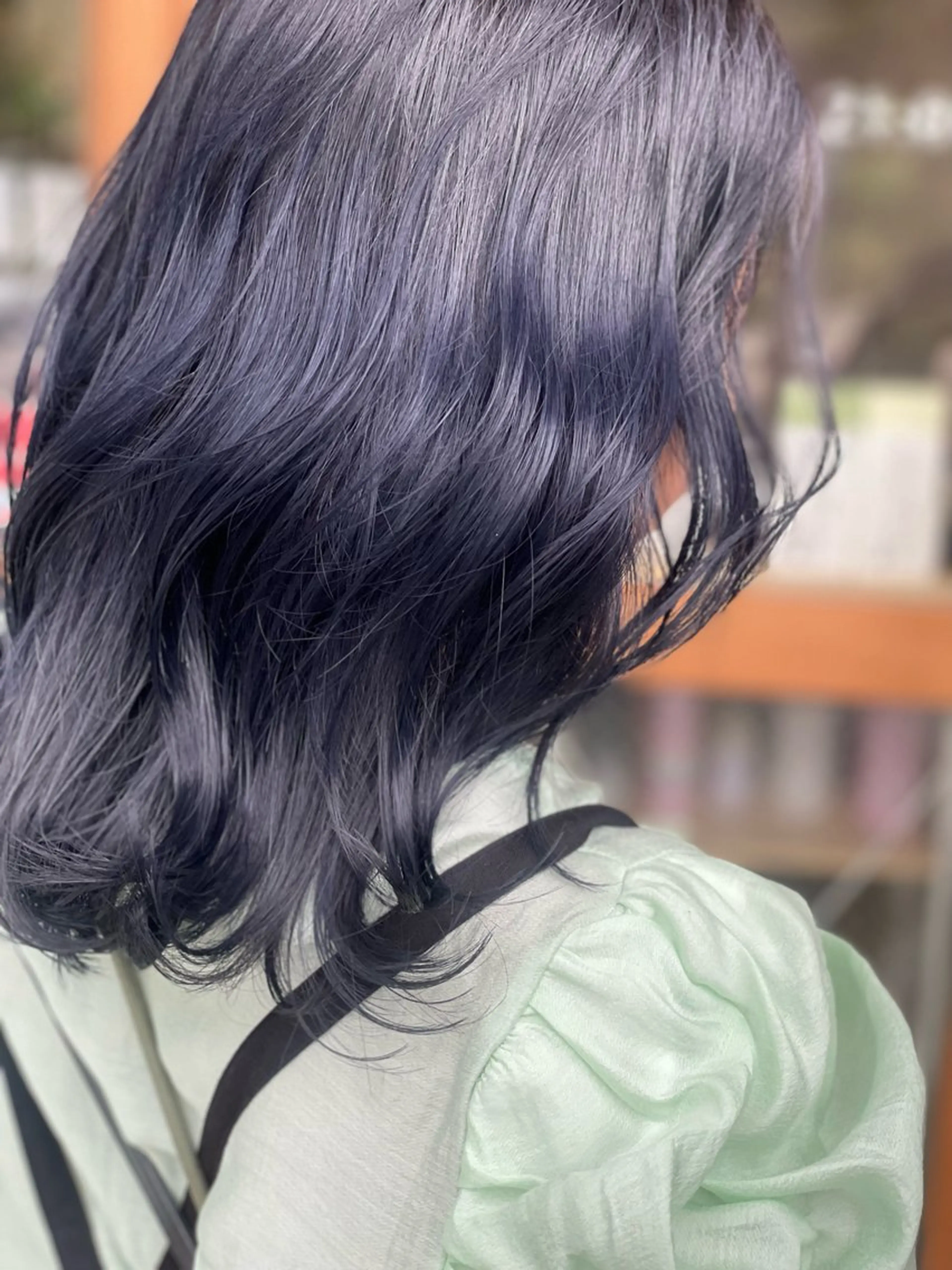 セミロング カラー Snaly カラー特化ページのヘアスタイル