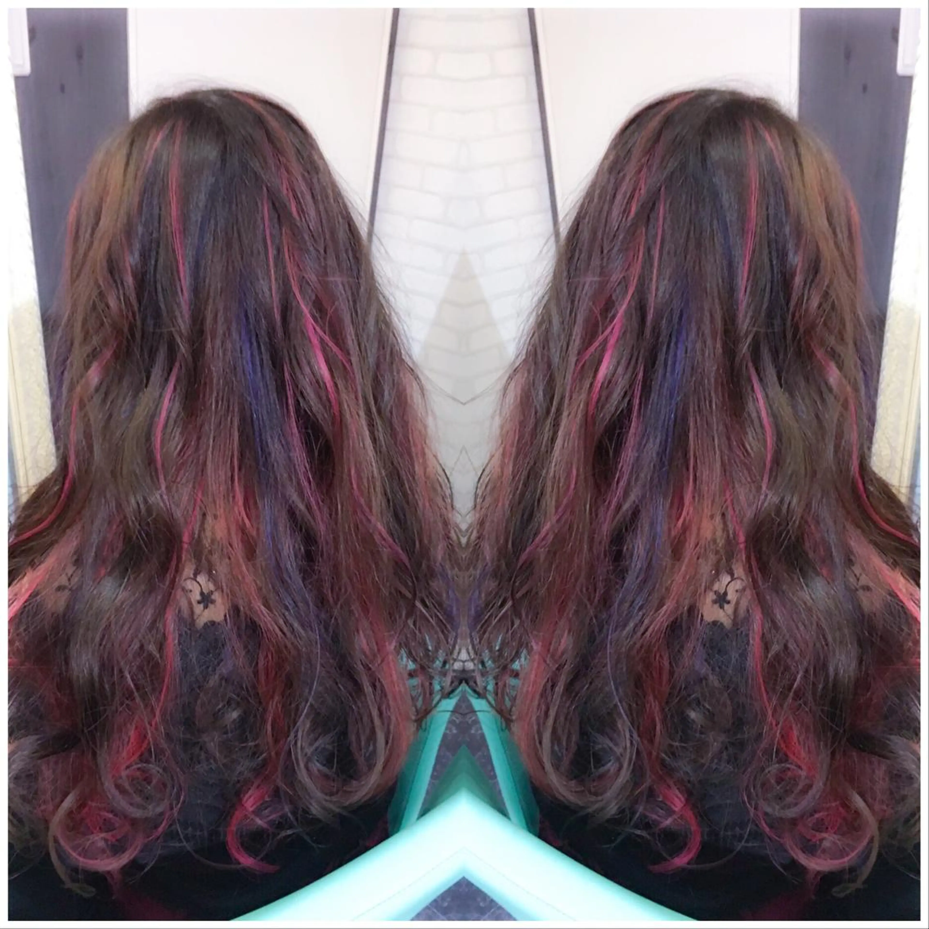 ロング カラー ヘアアレンジ Kimura Shinyaのヘアスタイル