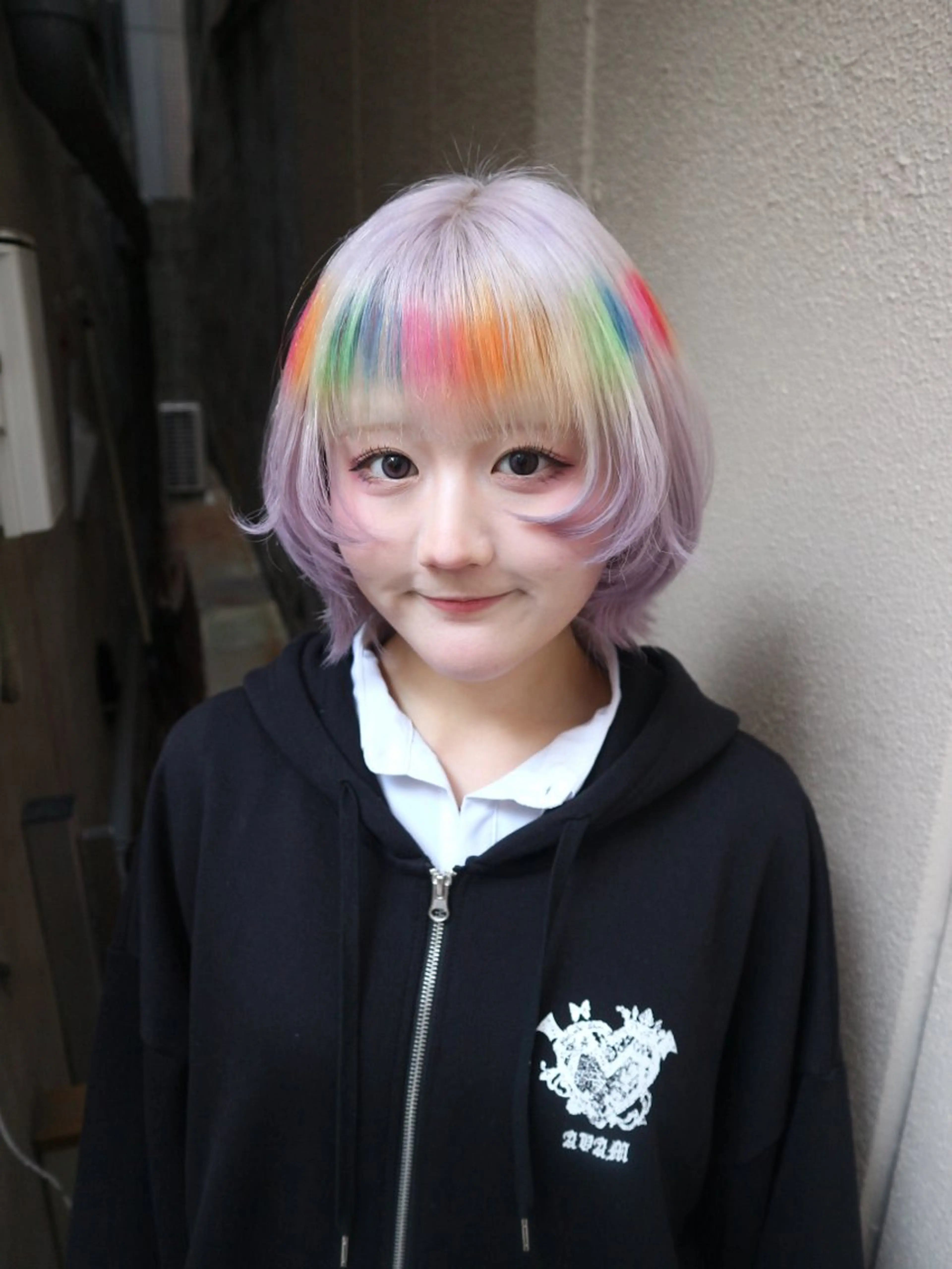 ショート カラー ヘアカラー ハイトーン/メンズ/ デザイン/梅田/ミユのヘアスタイル