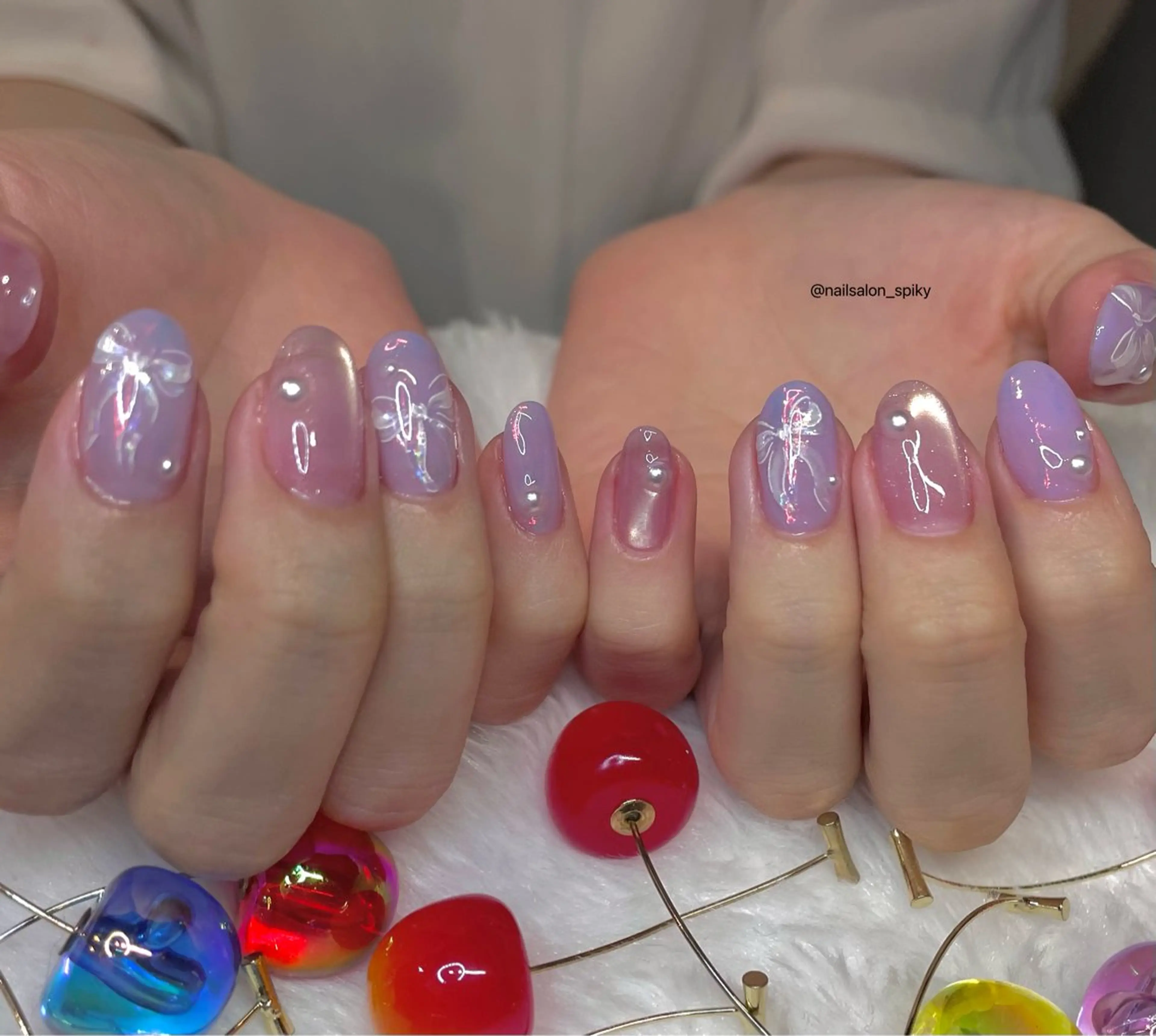 ネイル Spiky とうげ ふうかのネイルデザイン