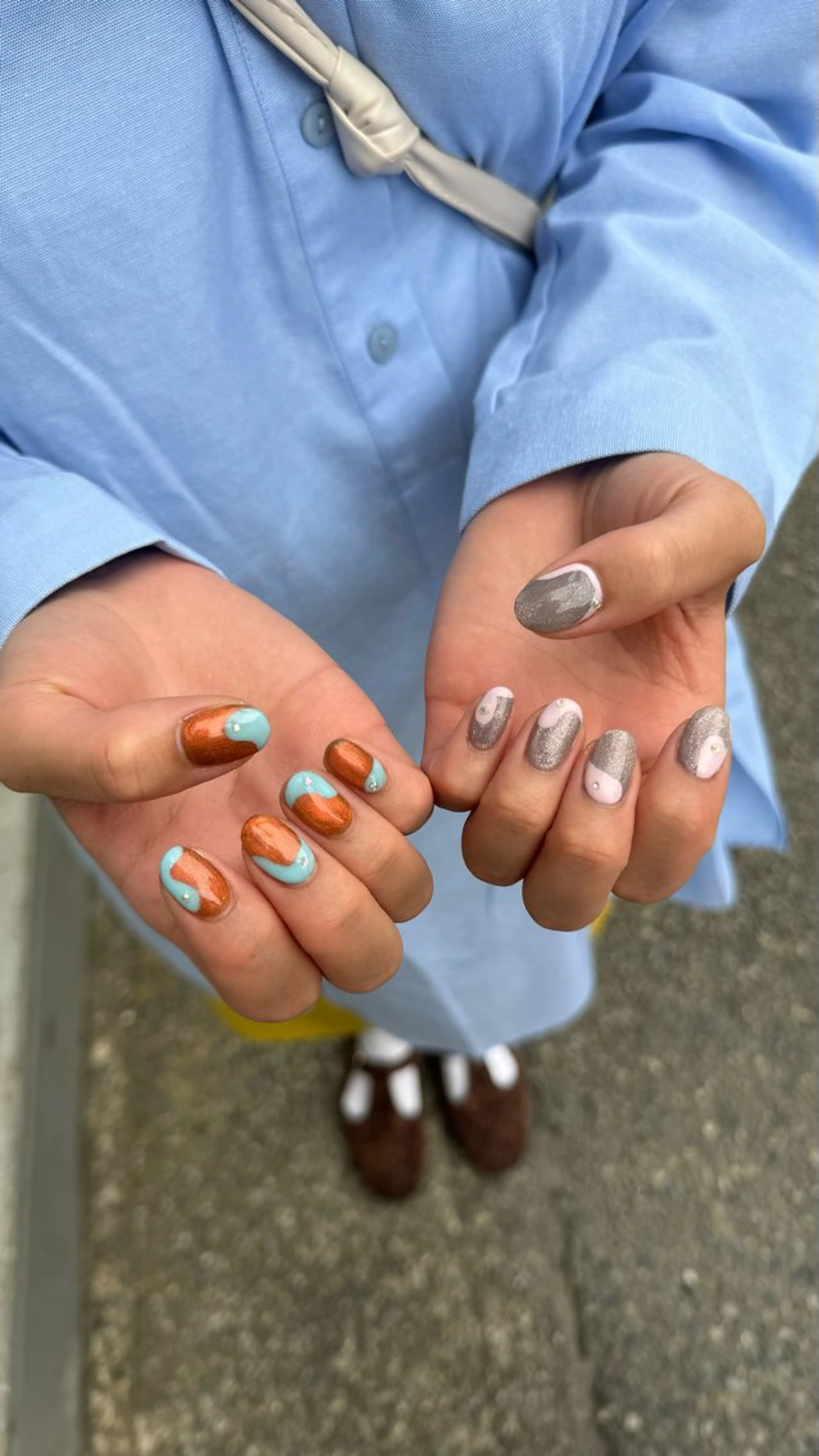 ネイル ハンドネイル LINXS aosaのネイルデザイン