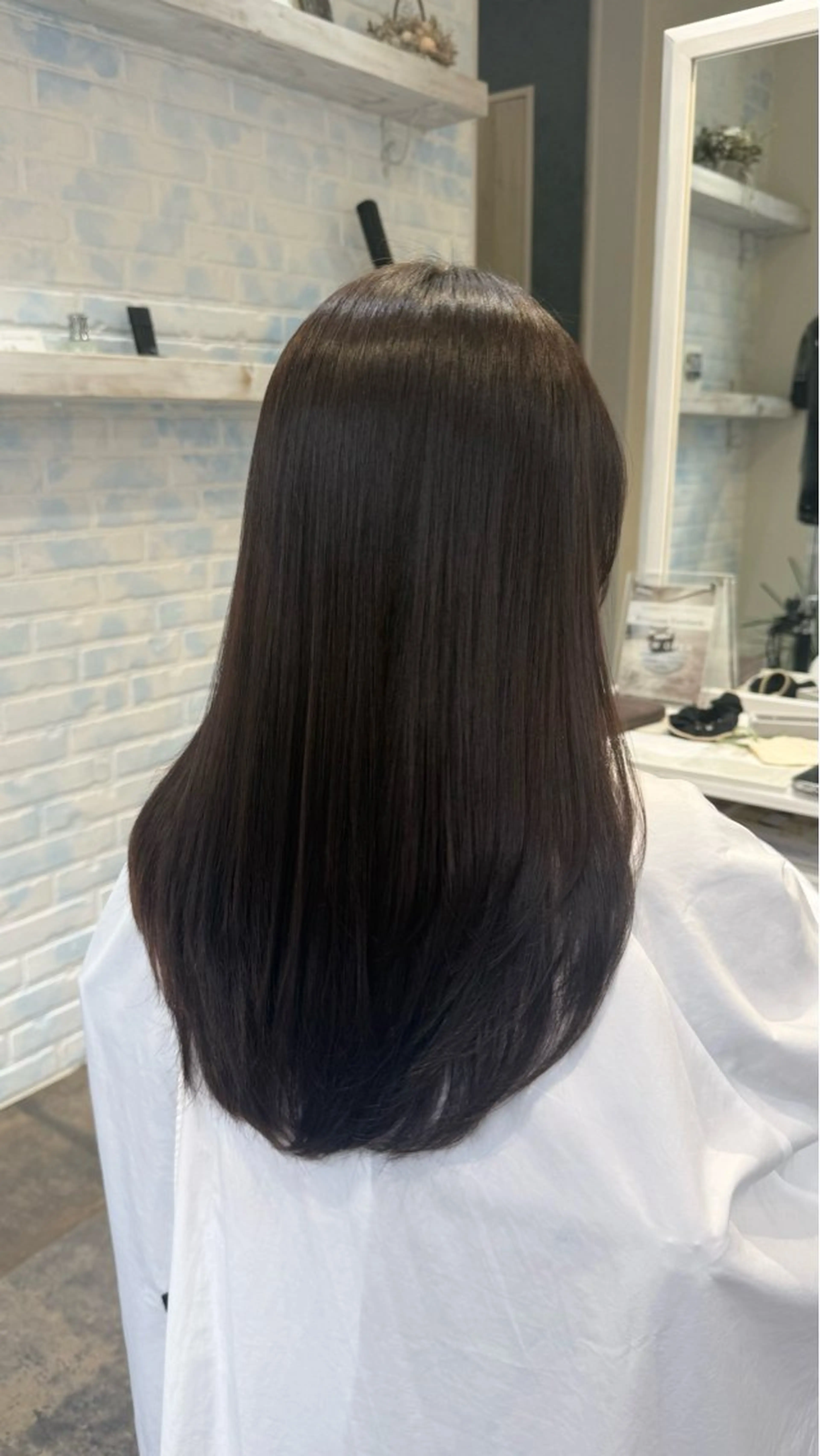 セミロング カット ヘアカラー トリートメント 🎀RUI/髪質改善 /美髪矯正/艶カラーのヘアスタイル