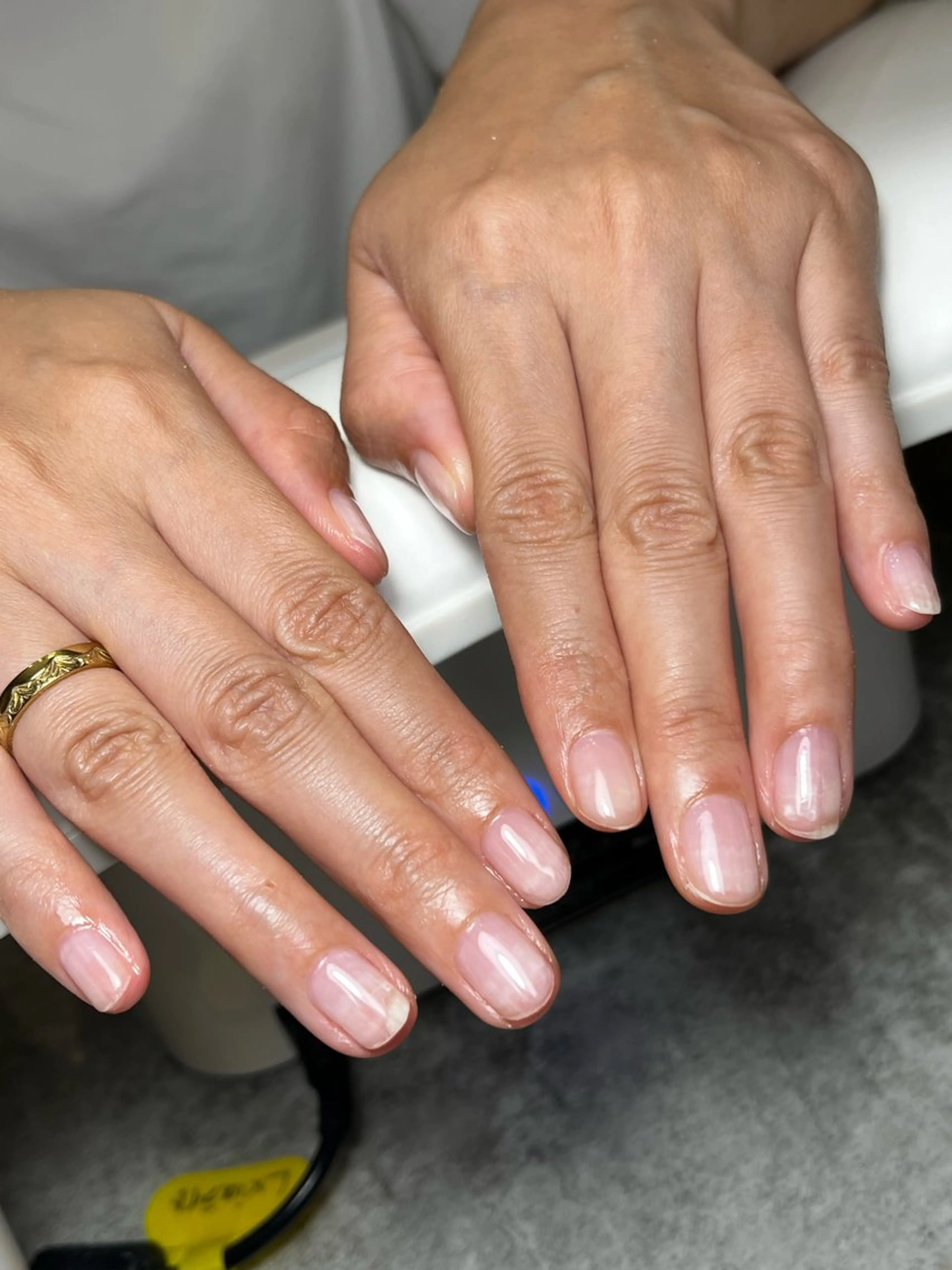 クリアジェル(ツヤ仕上げor自爪風仕上げ)の写真