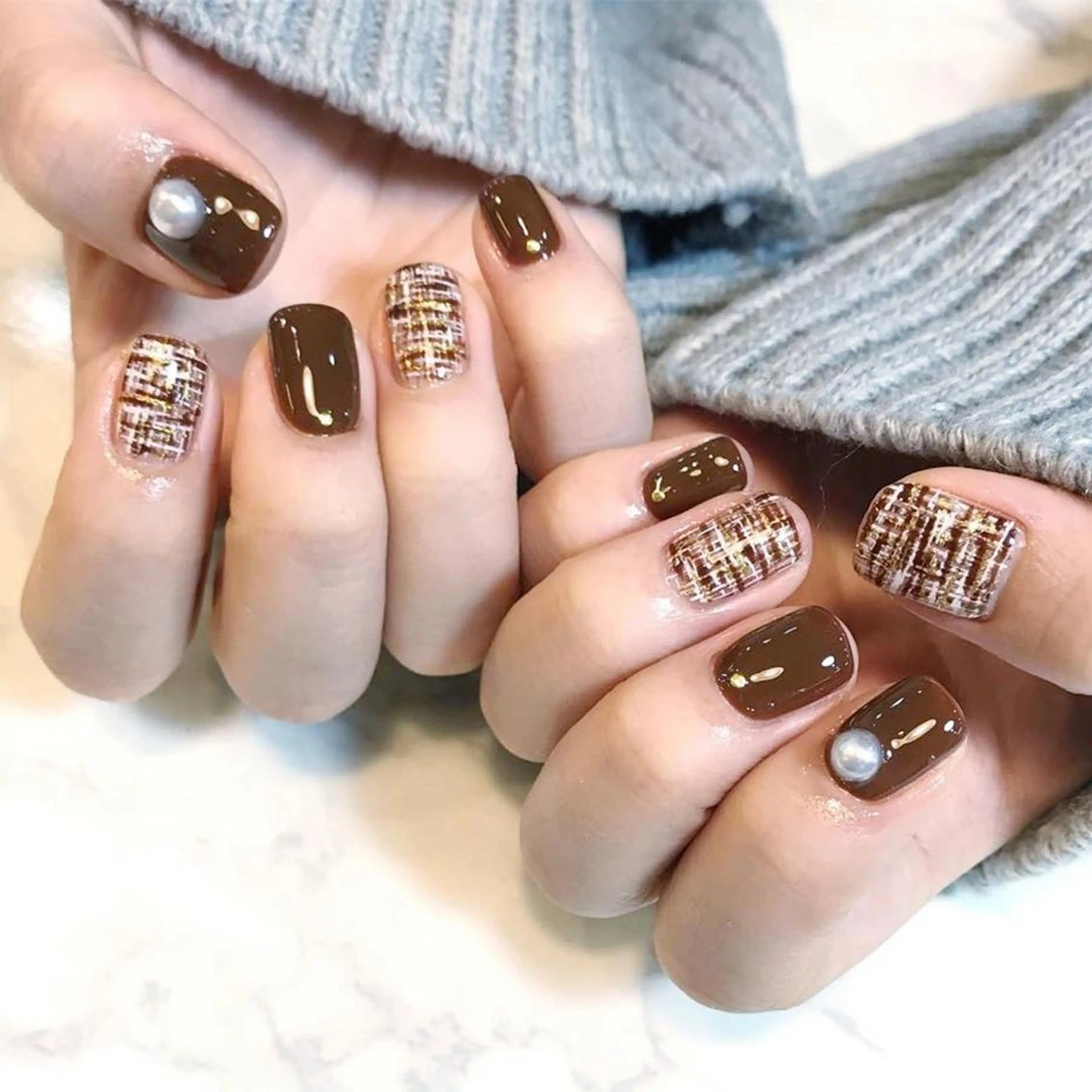 ネイル 🦋ネイルサロン ブラン🌈ゆりのネイルデザイン