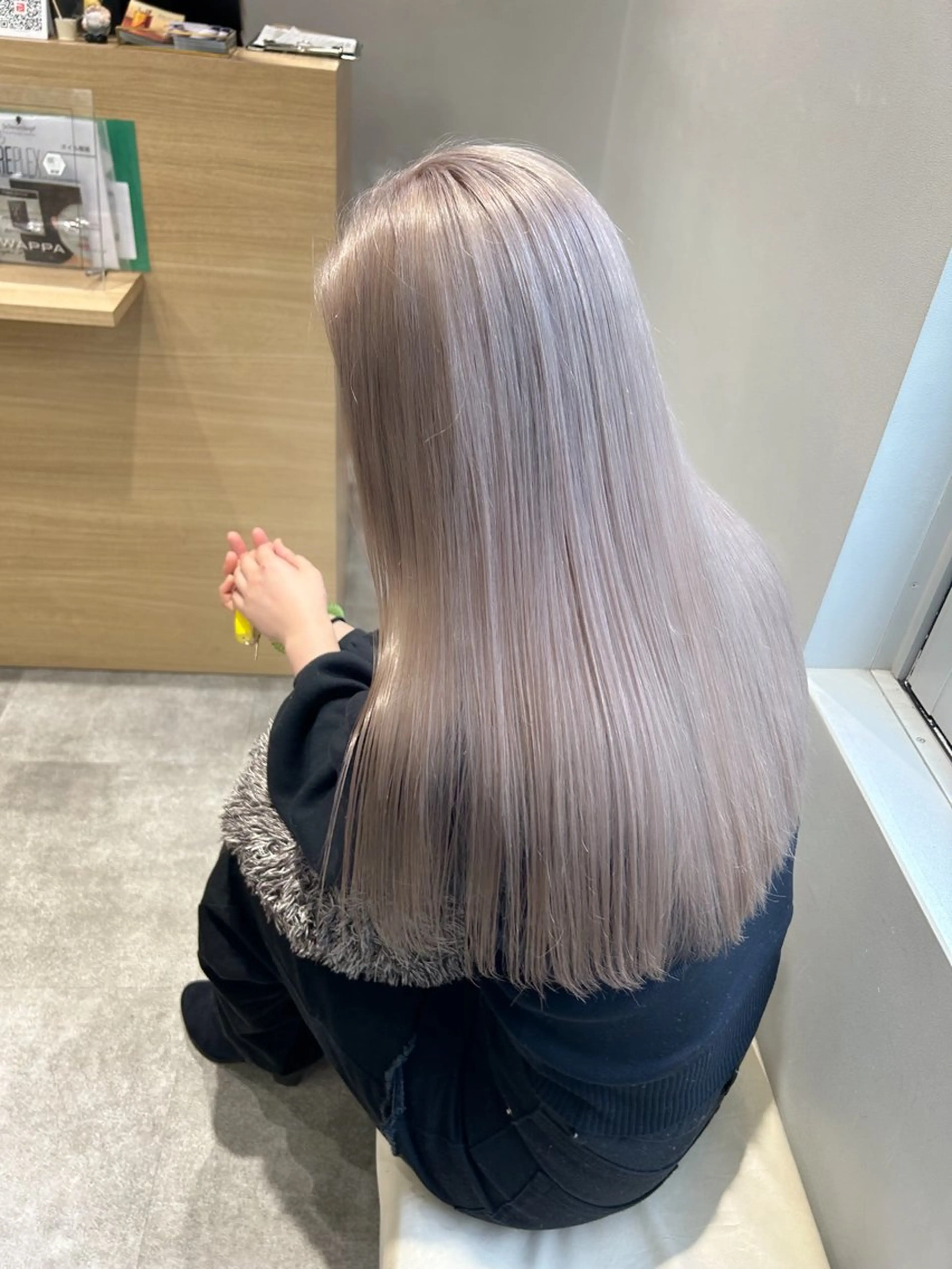 ロング カラー ヘアカラー salowin梅田茶屋町suite所属・ハイトーンヘア/ 島崎　タクミのヘアスタイル