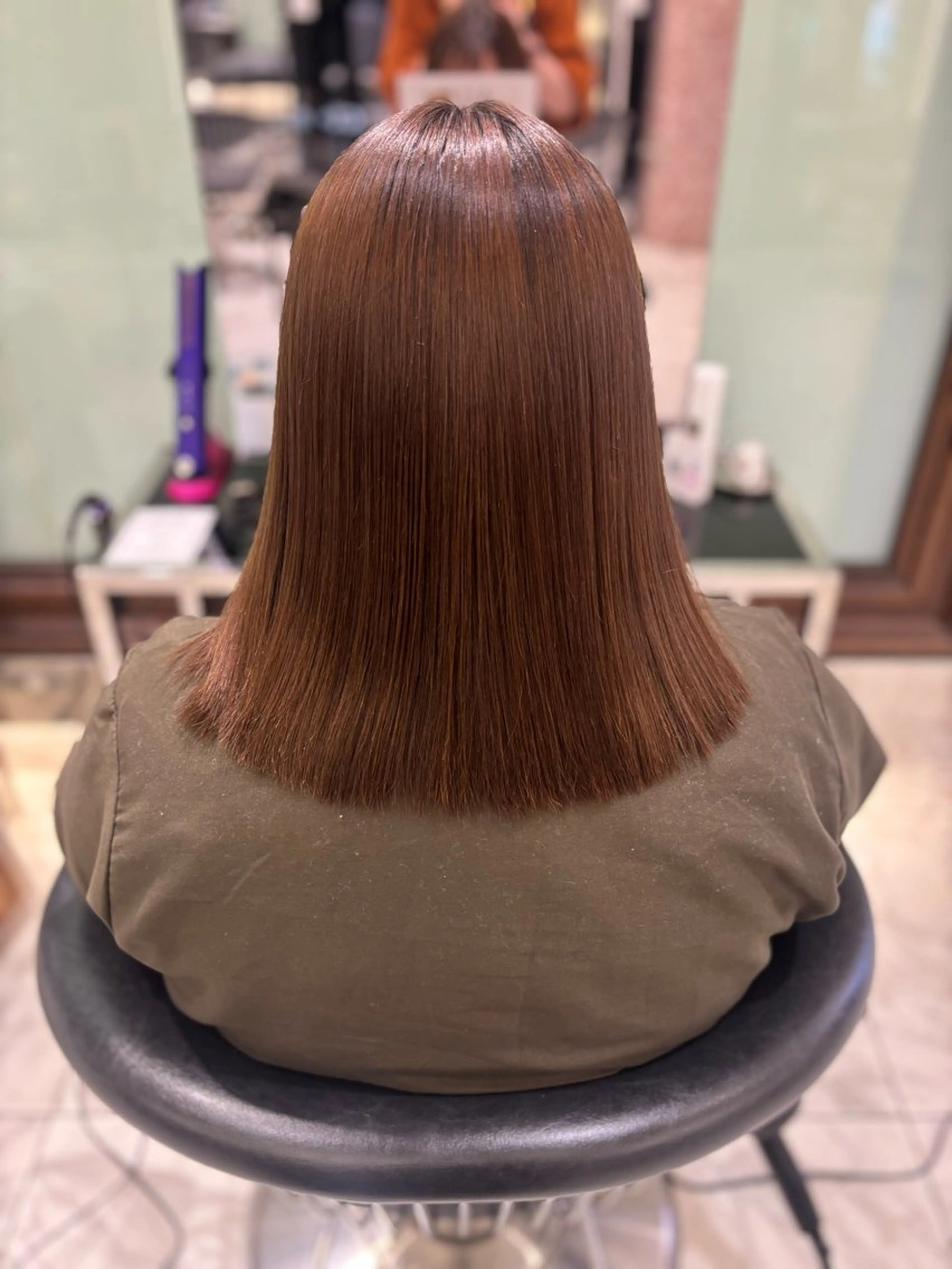 ミディアム カット トリートメント 🌸レイヤーカット /銀座🌸いでいあやのヘアスタイル