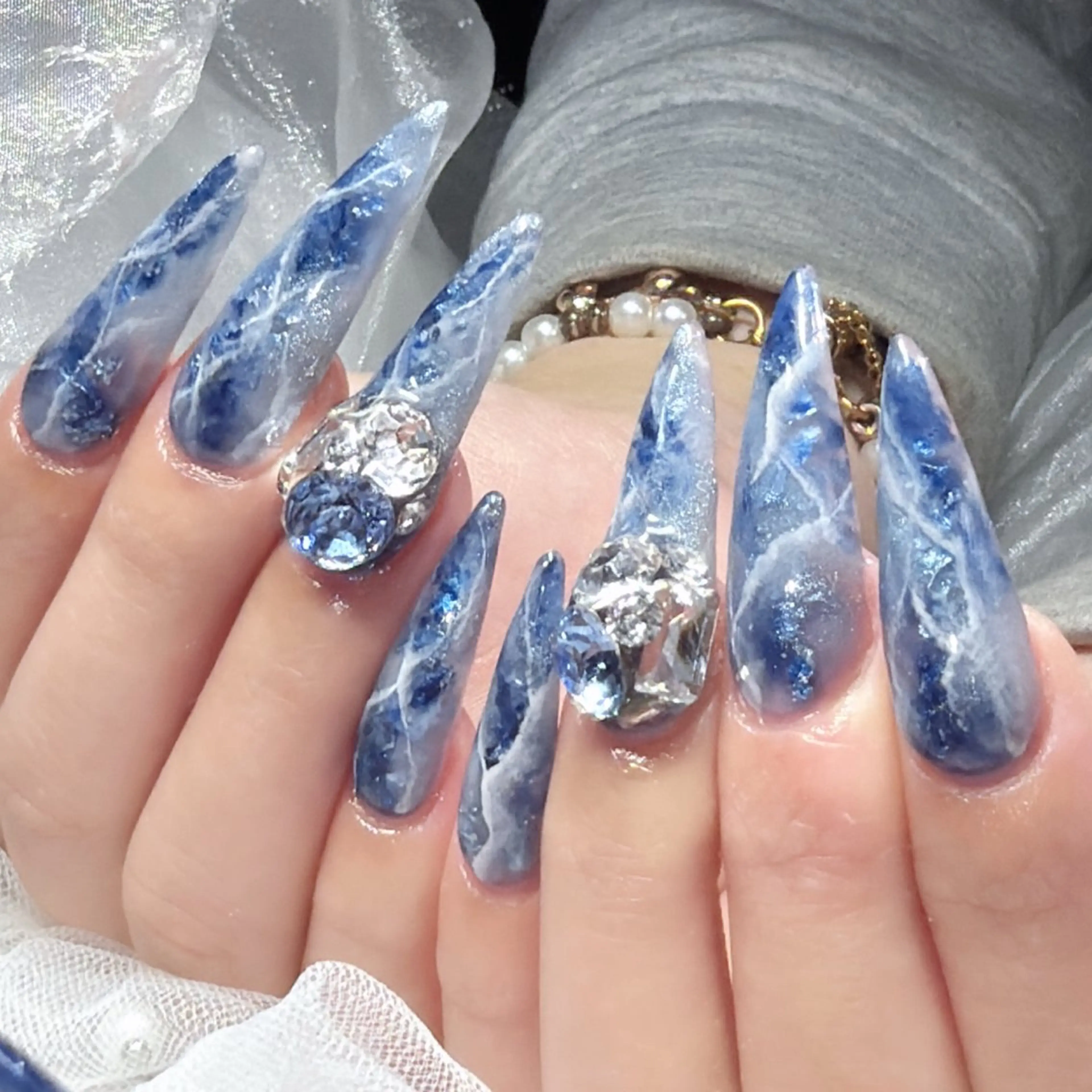 ネイル アートネイル ハンドネイル CARAT/ Rinaのネイルデザイン