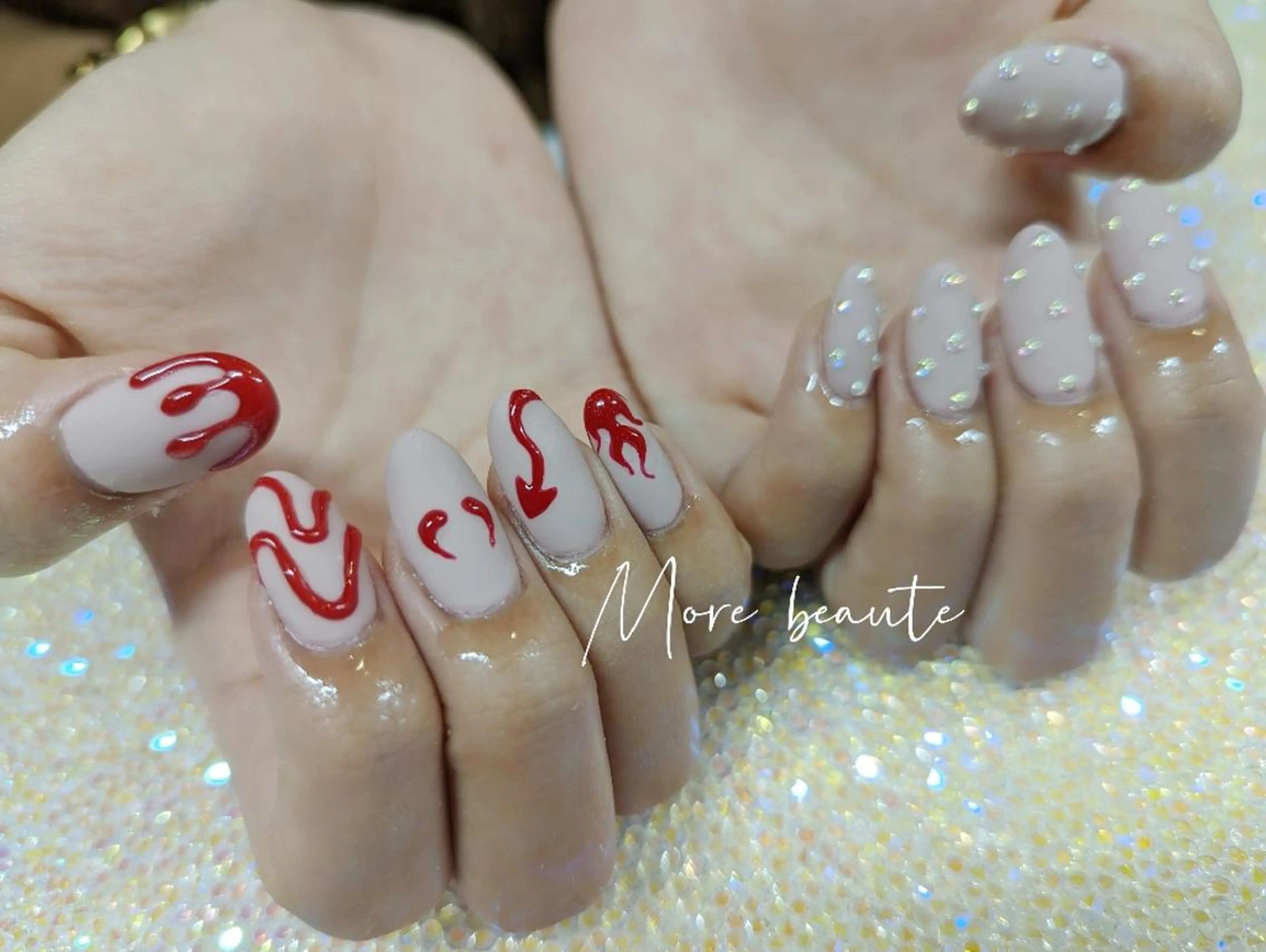 ネイル ハンドネイル I LOVE ME  NAIL.｡.:*♡のネイルデザイン