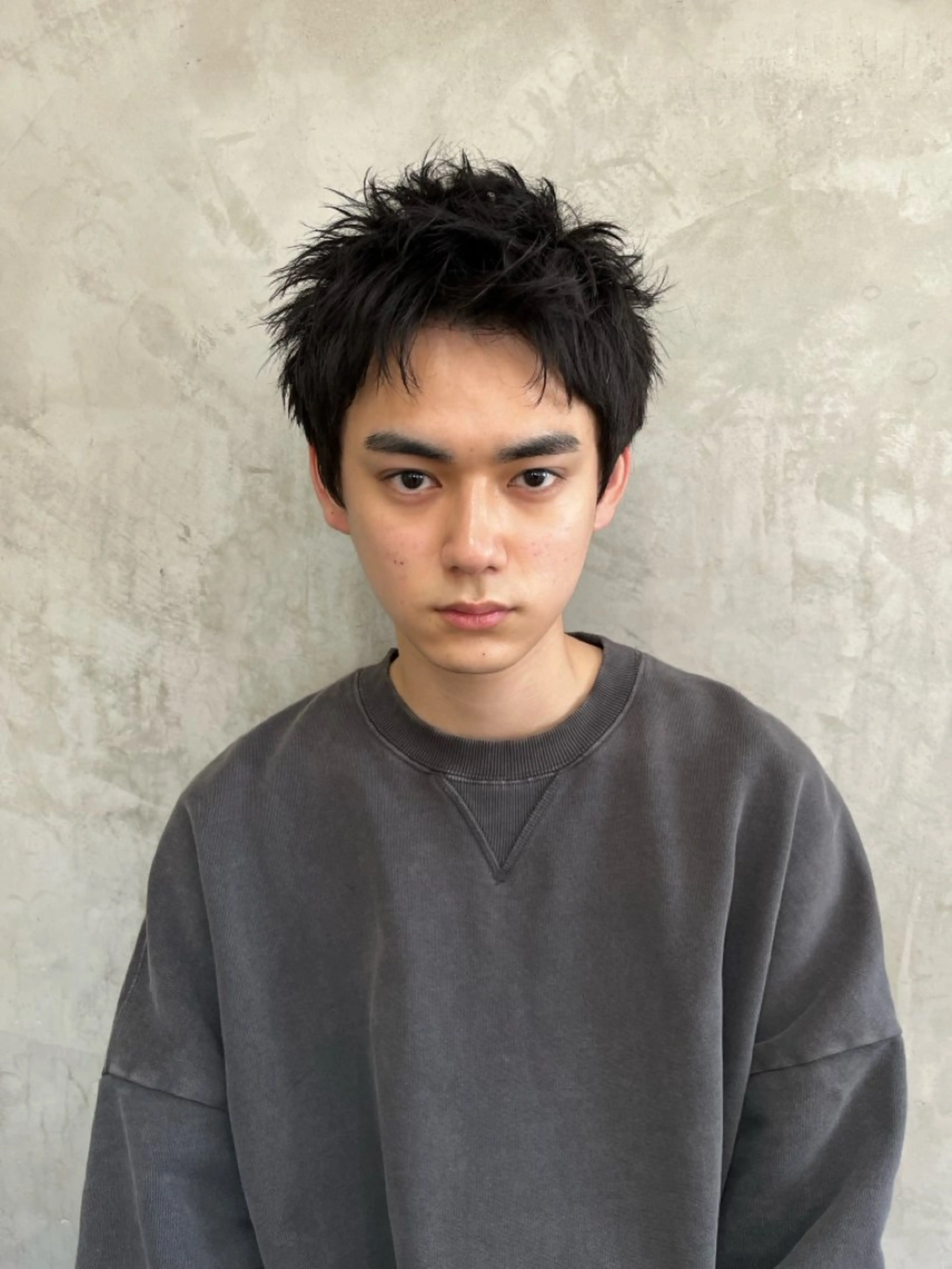 ショート パーマ メンズ at'Lav by belle所属・🕊️あやか ロングカット/メンズのヘアスタイル