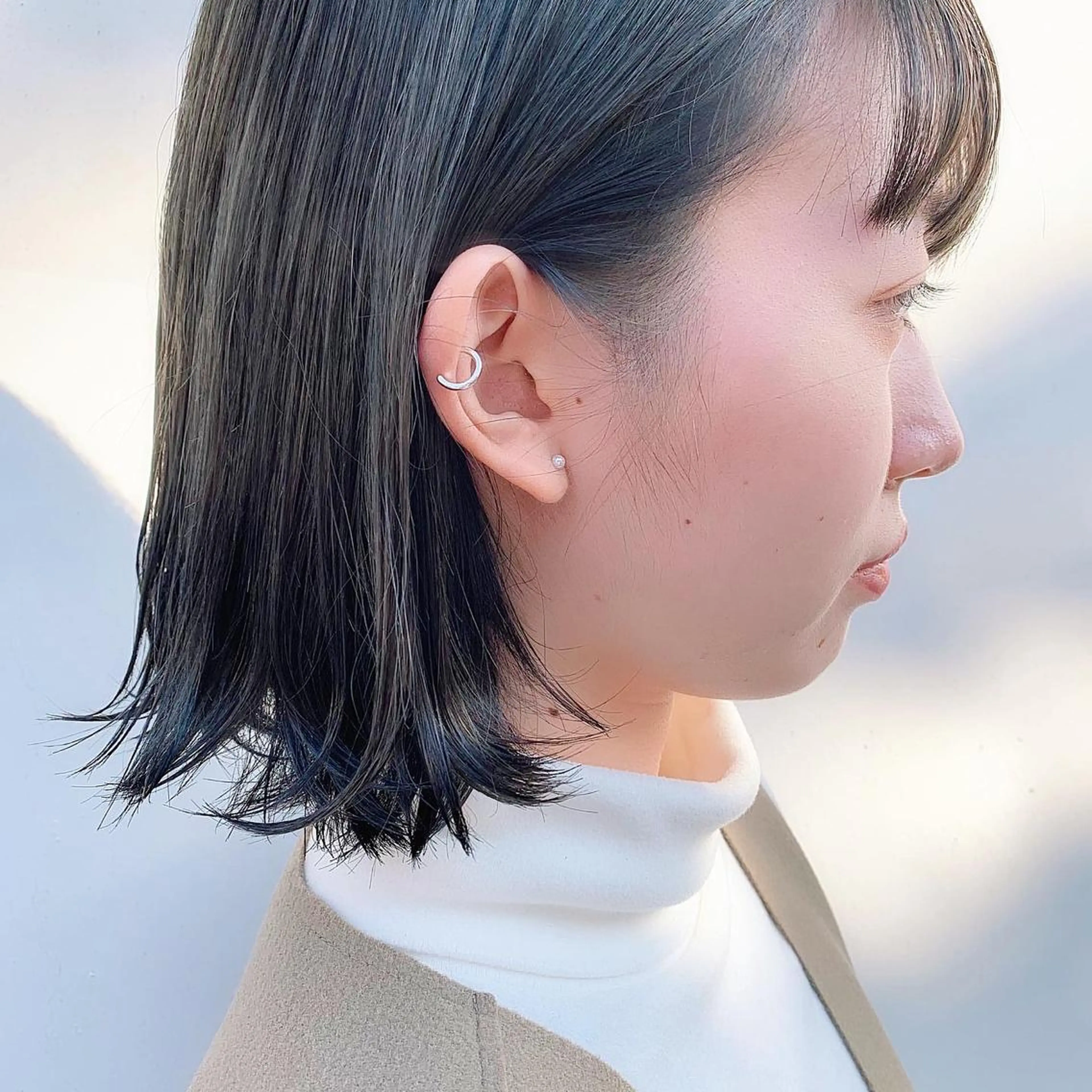 ショート カラー CODE.LINE所属・中川 竜誠のヘアスタイル