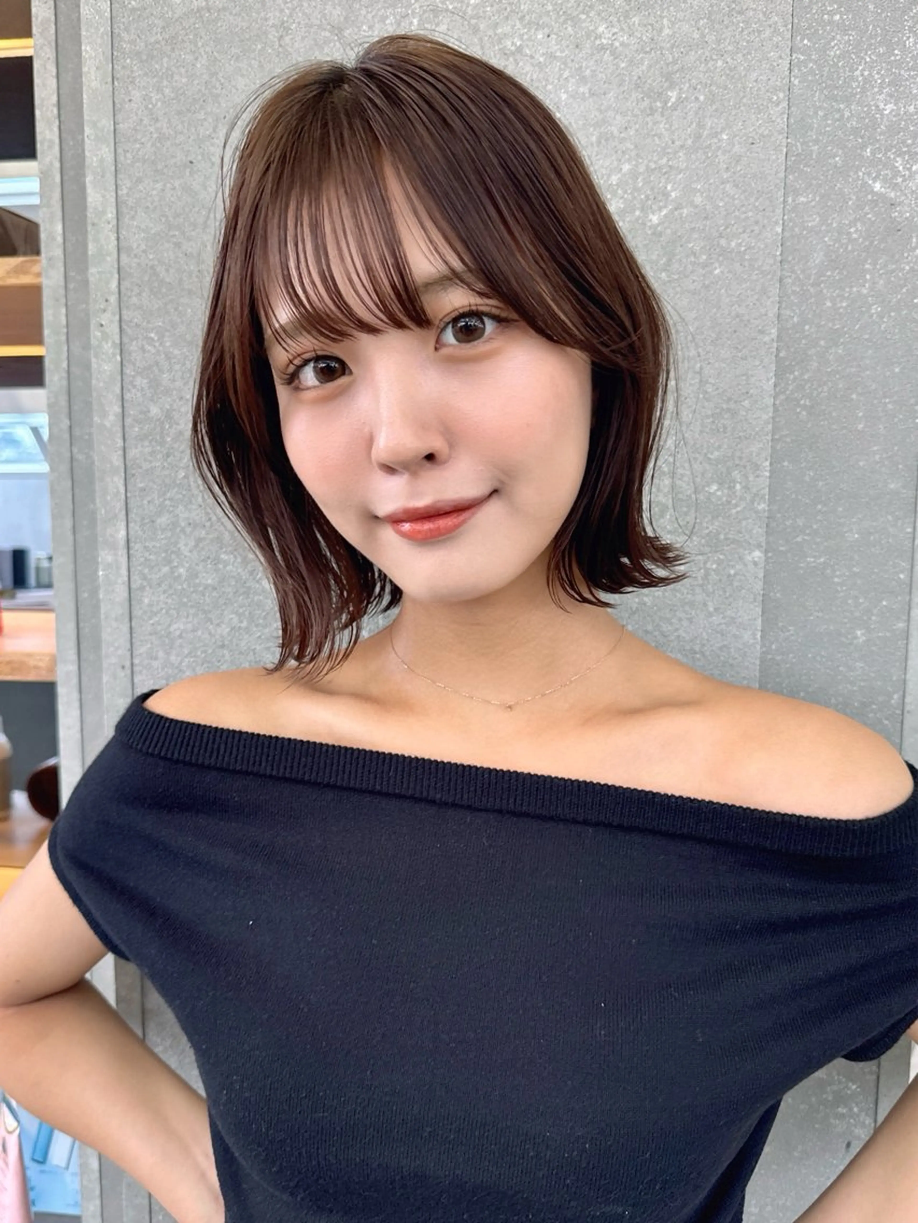 ミディアム 髪質改善/縮毛矯正 山口蒼太のヘアスタイル